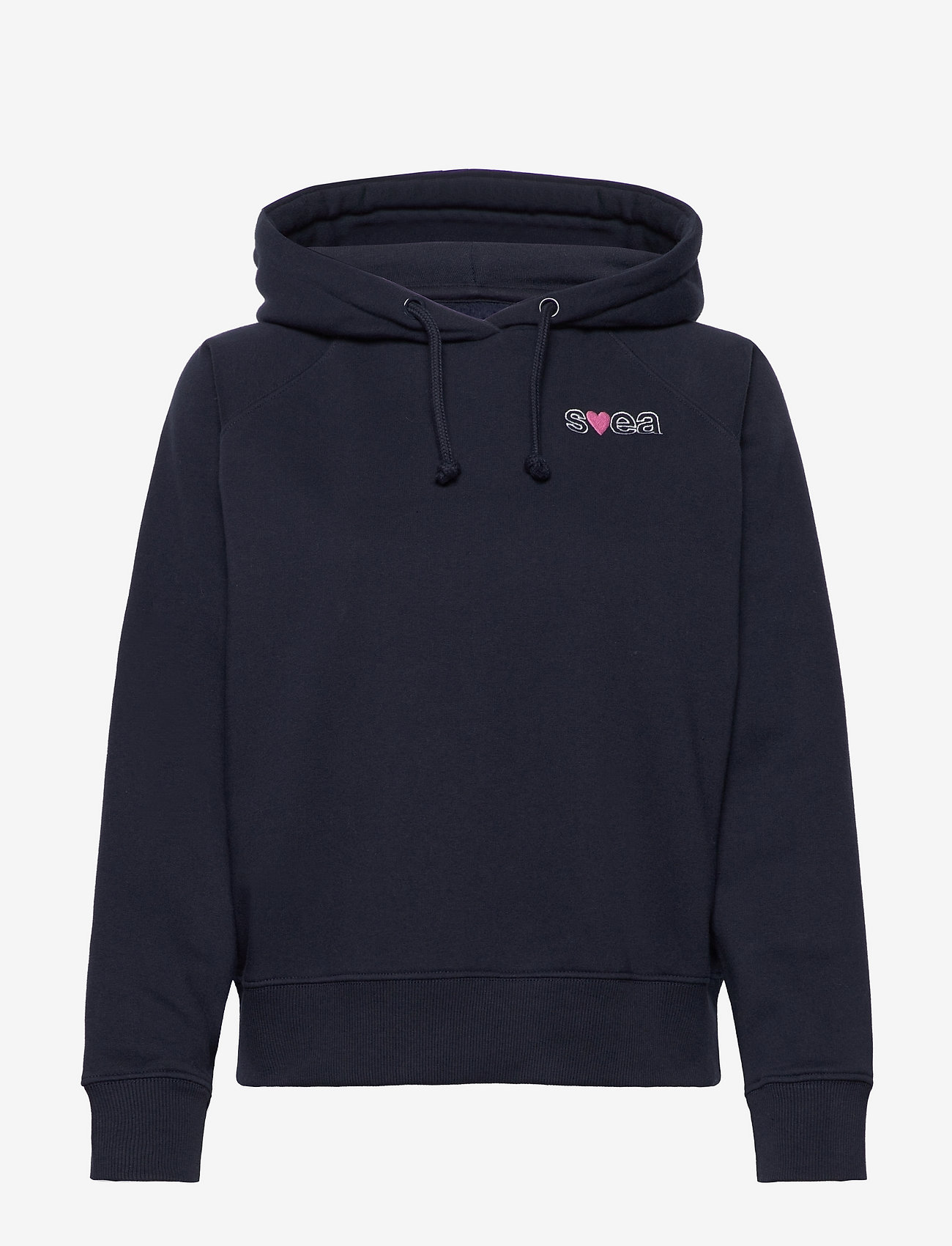 Svea - W. Heart Logo Hood - navy - 0