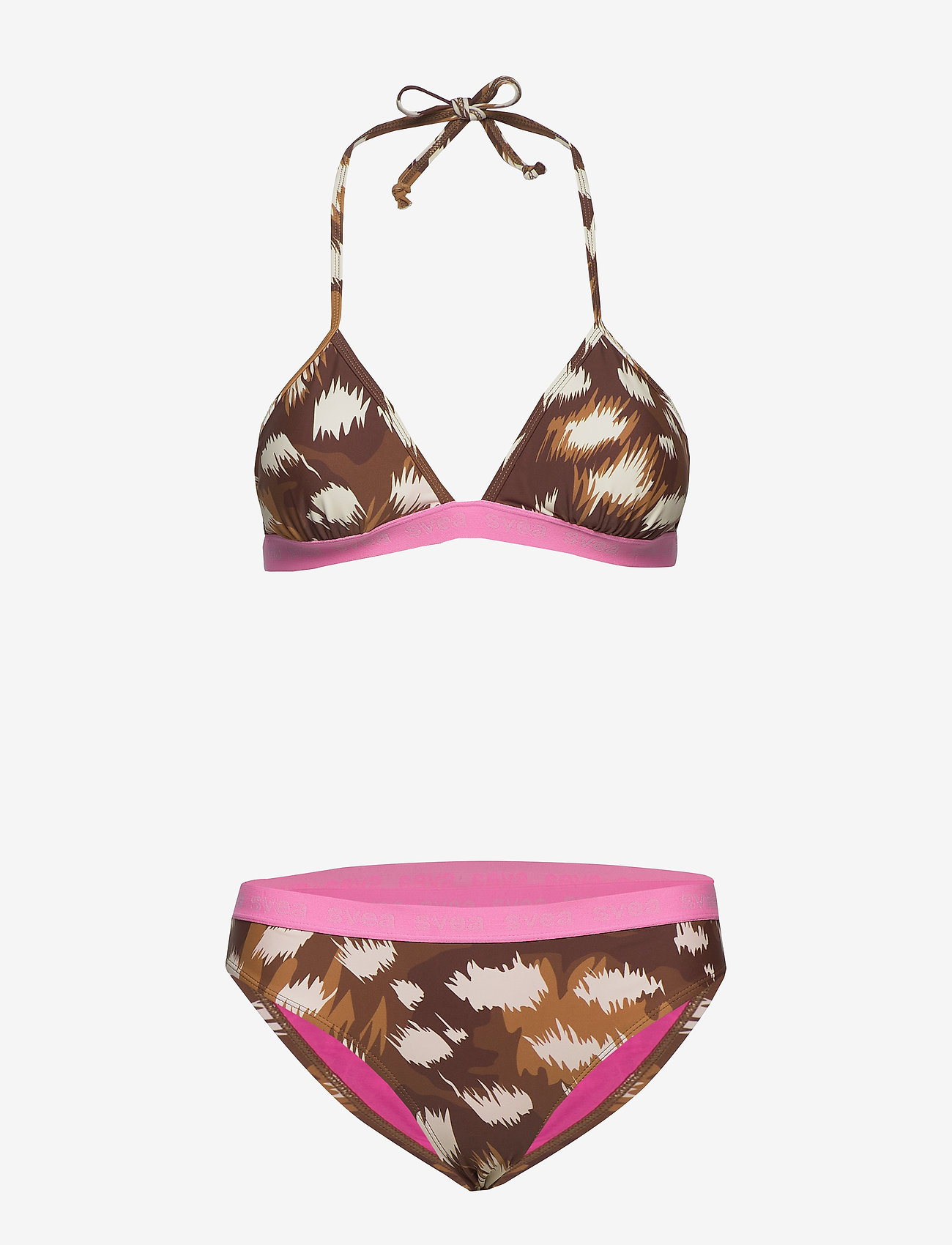 Svea - W. Knot Bikini - brown deer - 0