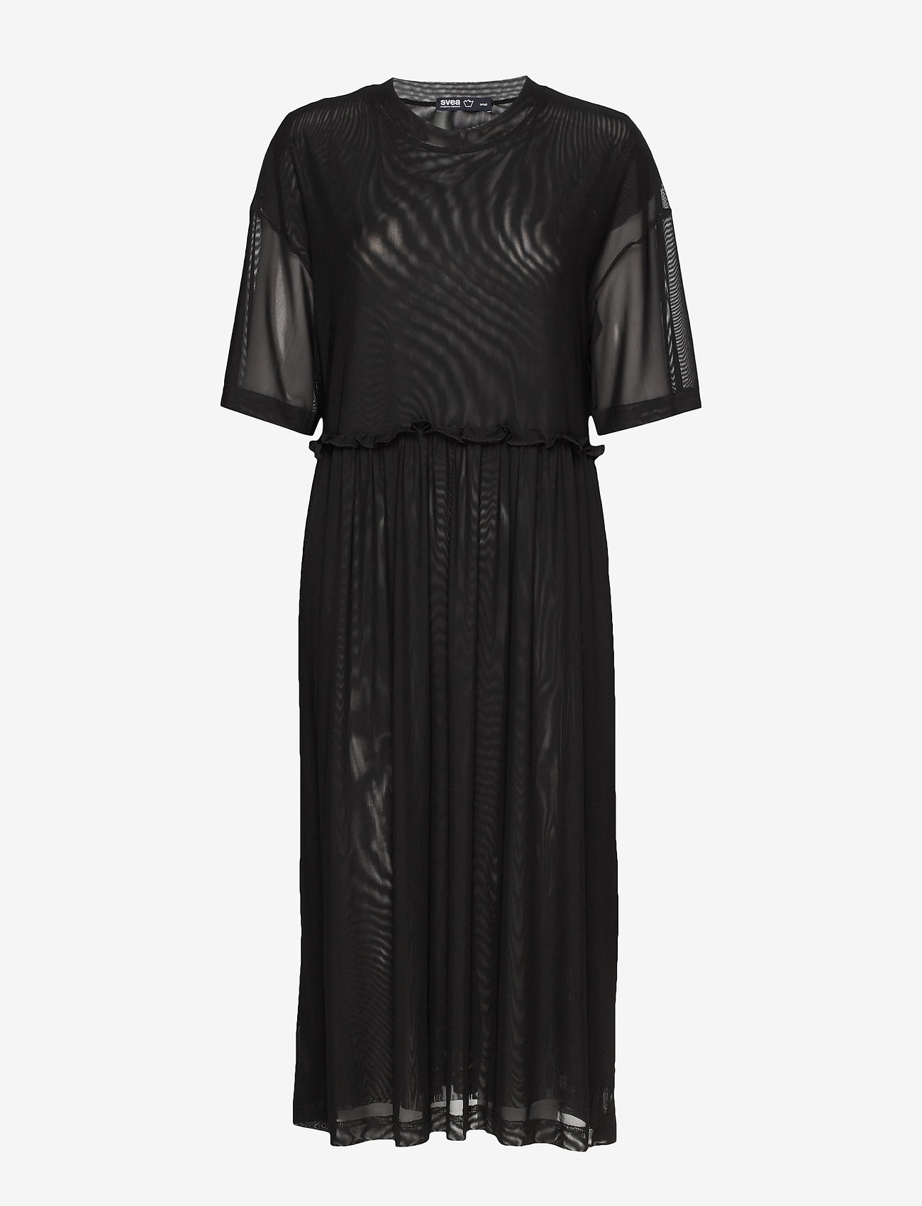 W. Mesh Dress - BLACK