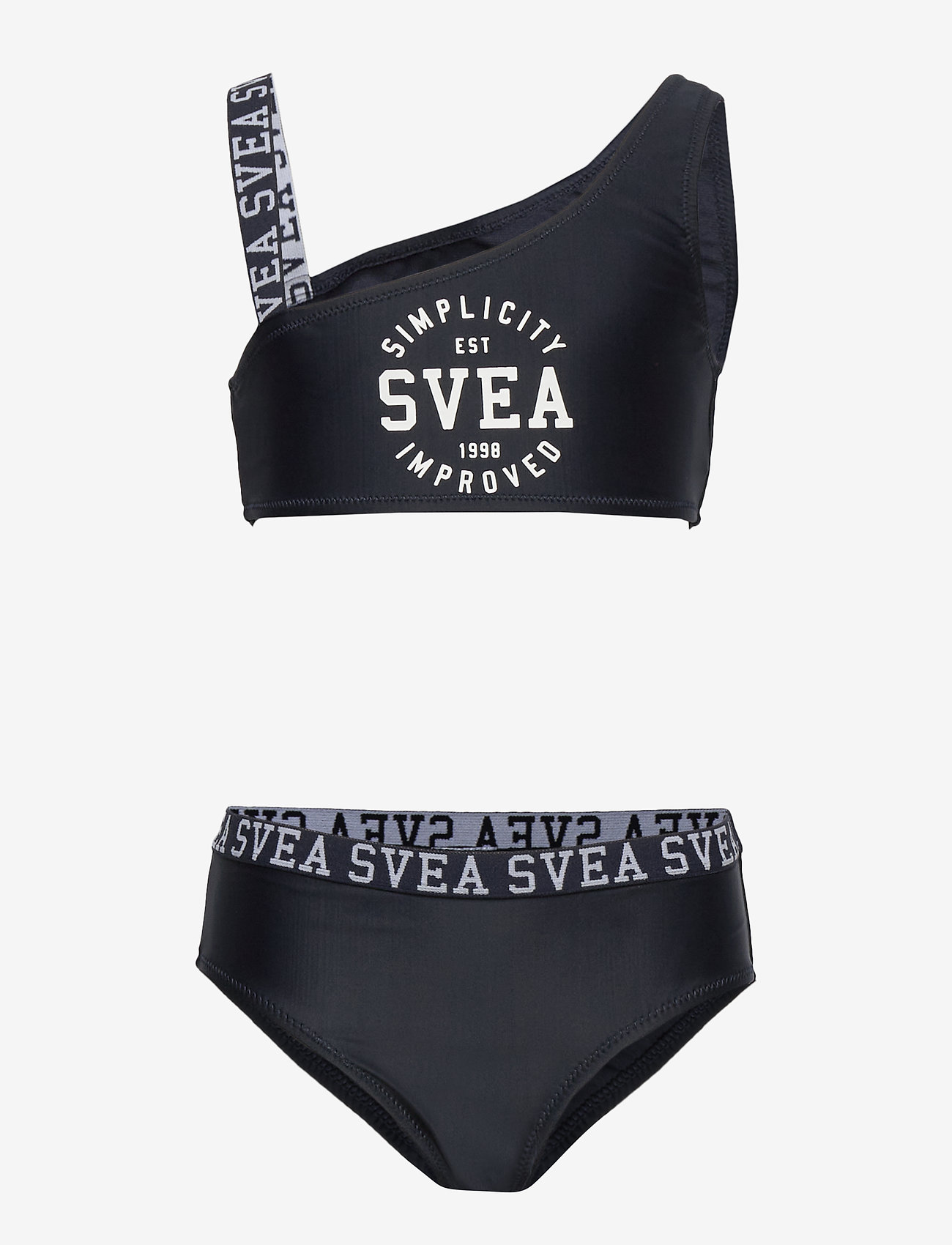 Svea - K. Off Shoulder Printed Bikini - navy - 0