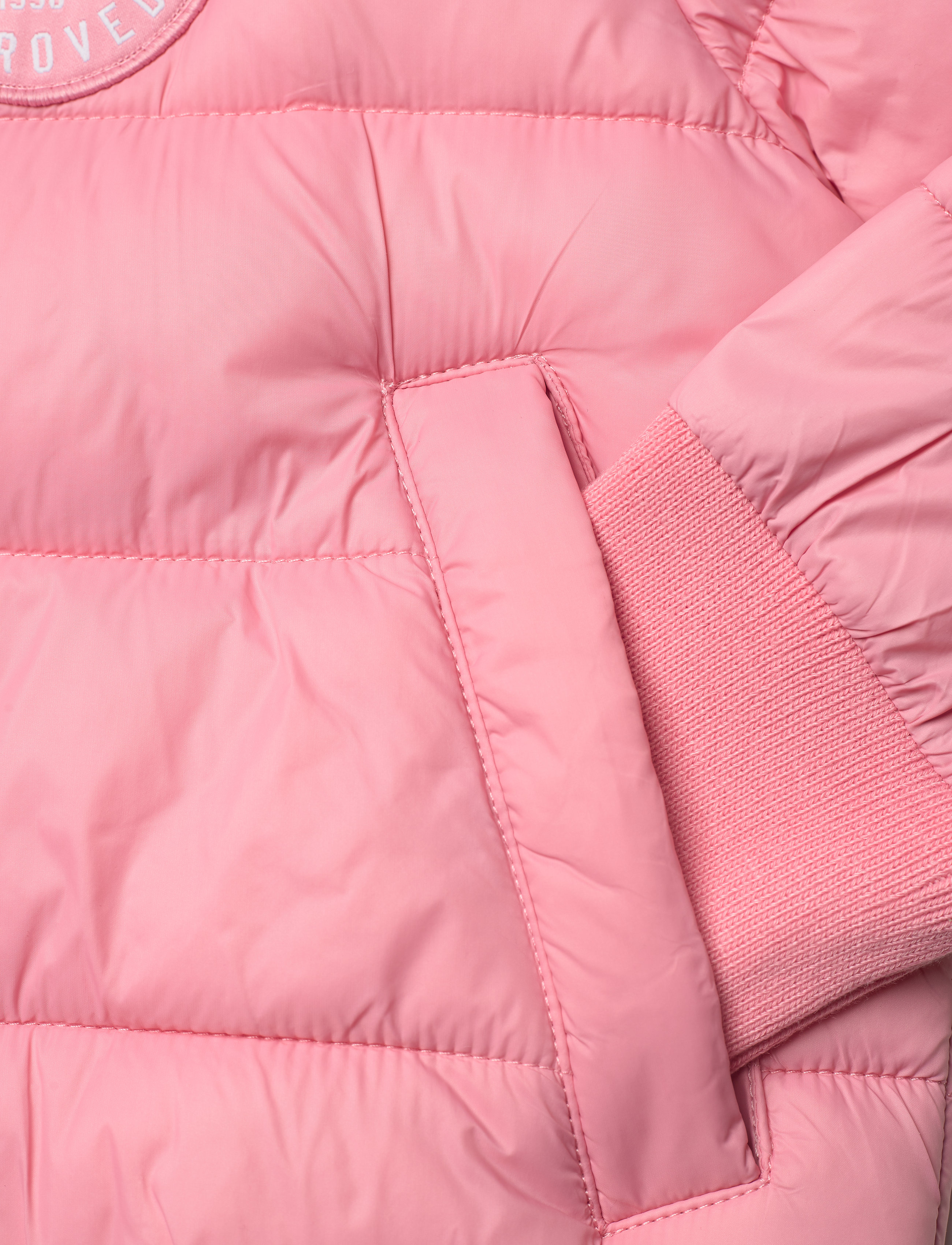 Svea - K. B Quilted Bomber Jacket - light pink - 3