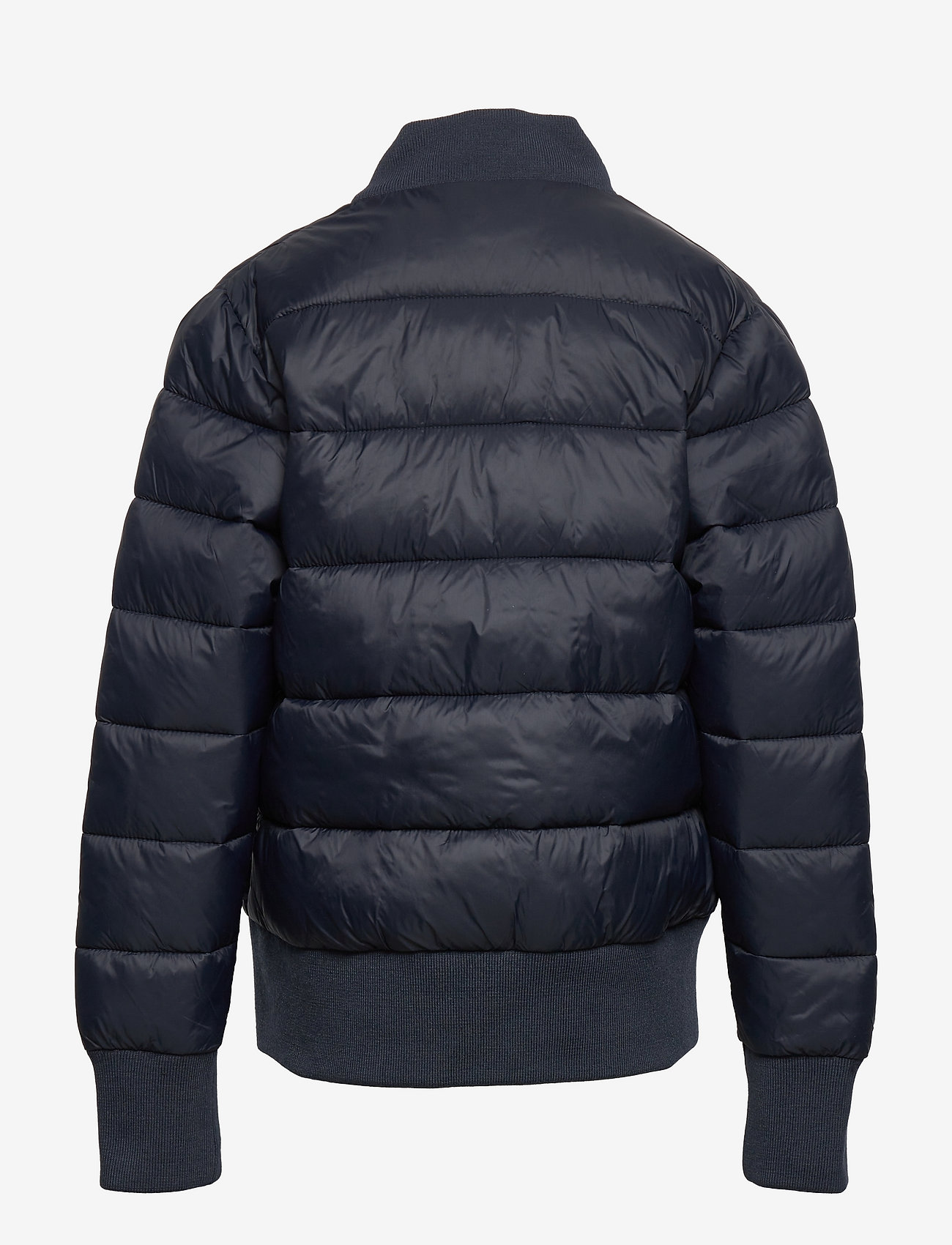 Svea - K. B Quilted Bomber Jacket - insulated jackets - navy - 1
