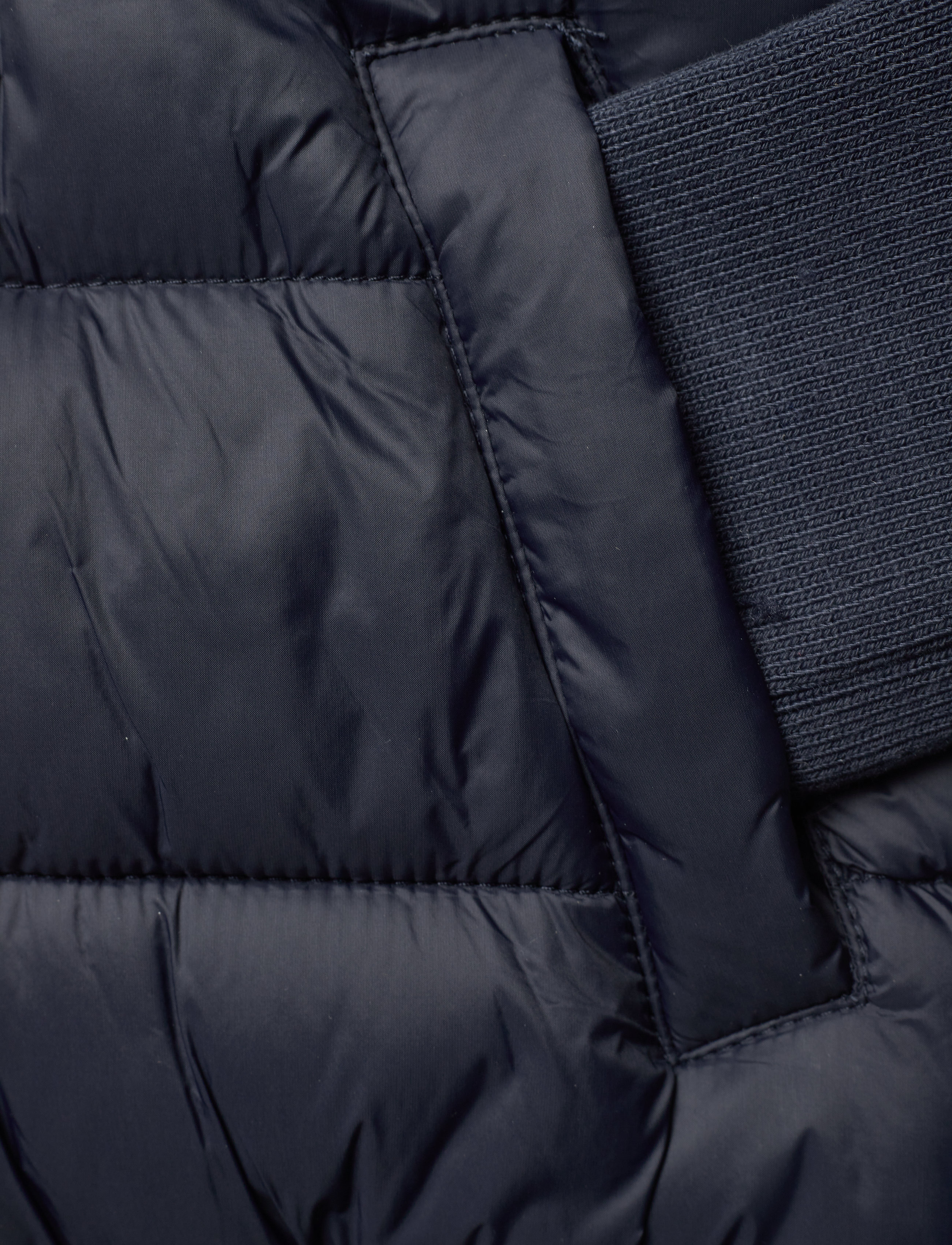 Svea - K. B Quilted Bomber Jacket - navy - 3