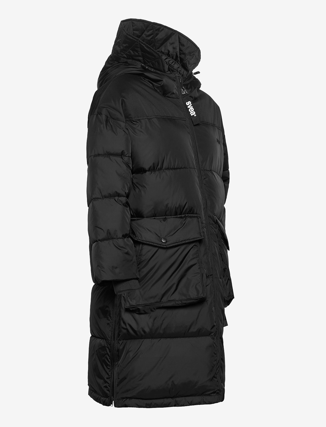 Svea - W. Comfy Puffer Coat - black - 4