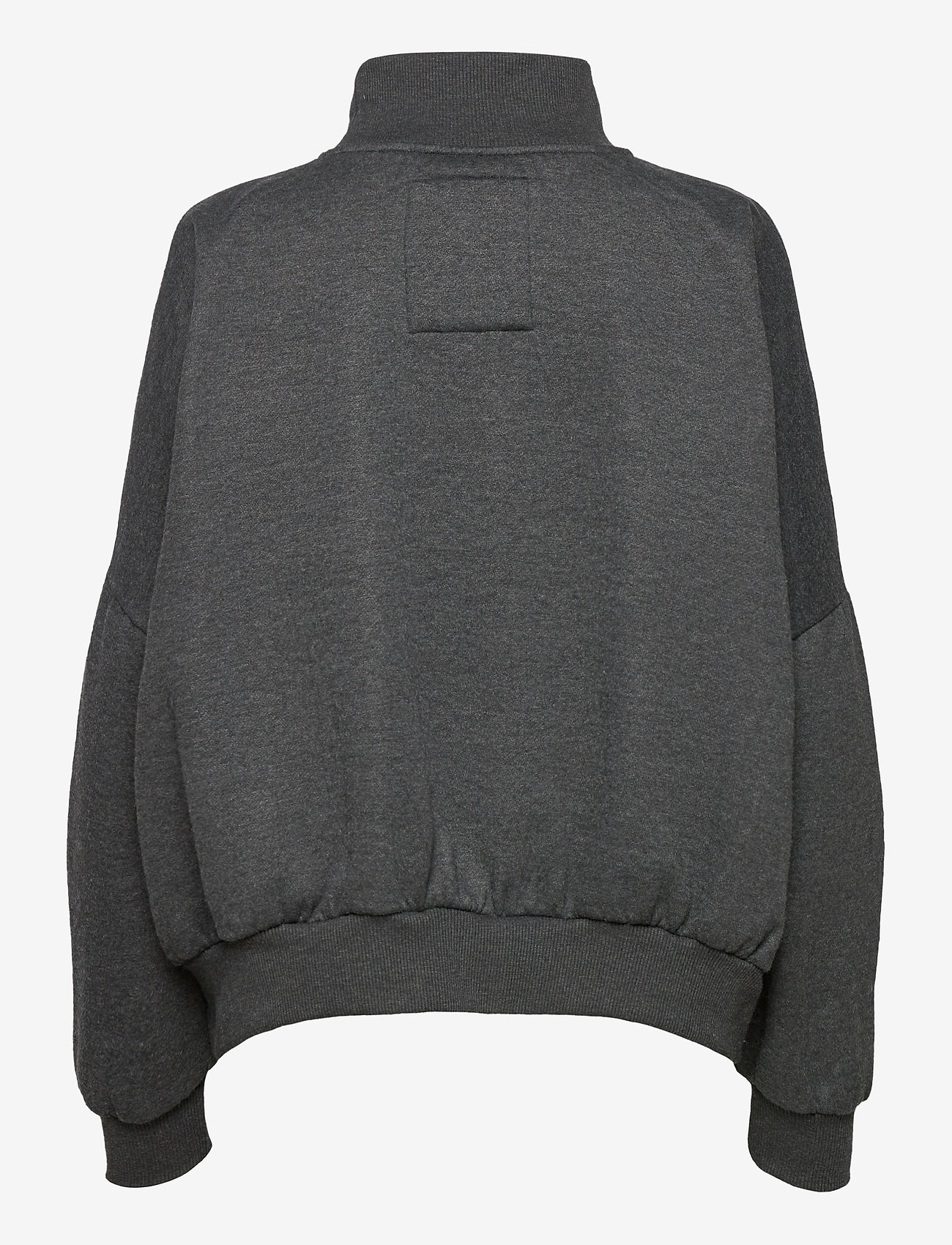 Svea - W. Mock Neck Sweat - washed black - 1