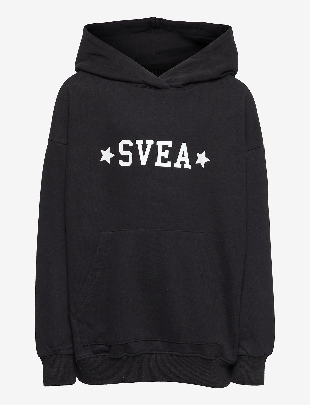 Svea - K. Paperbag Hoodie - hoodies - black - star - 0