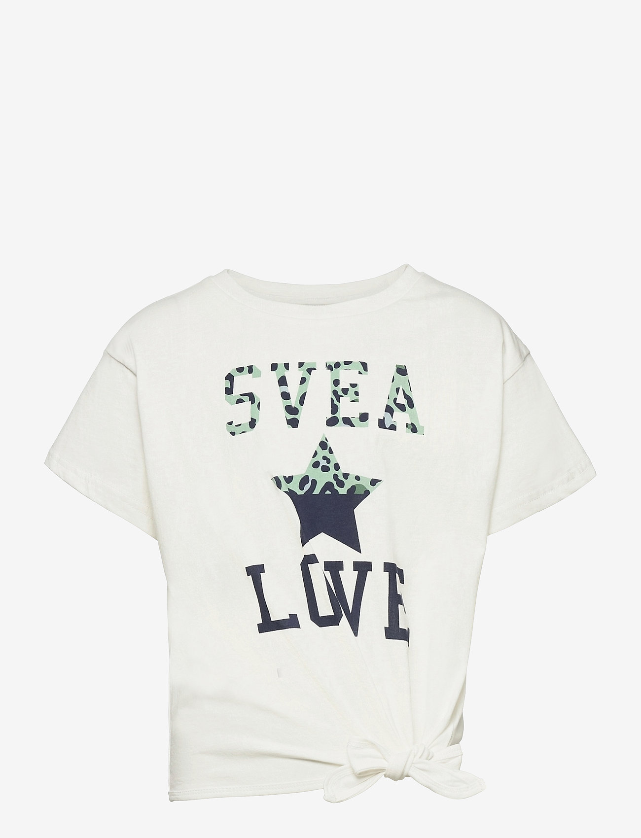 Svea - K. Knot Tee - broken white - 0