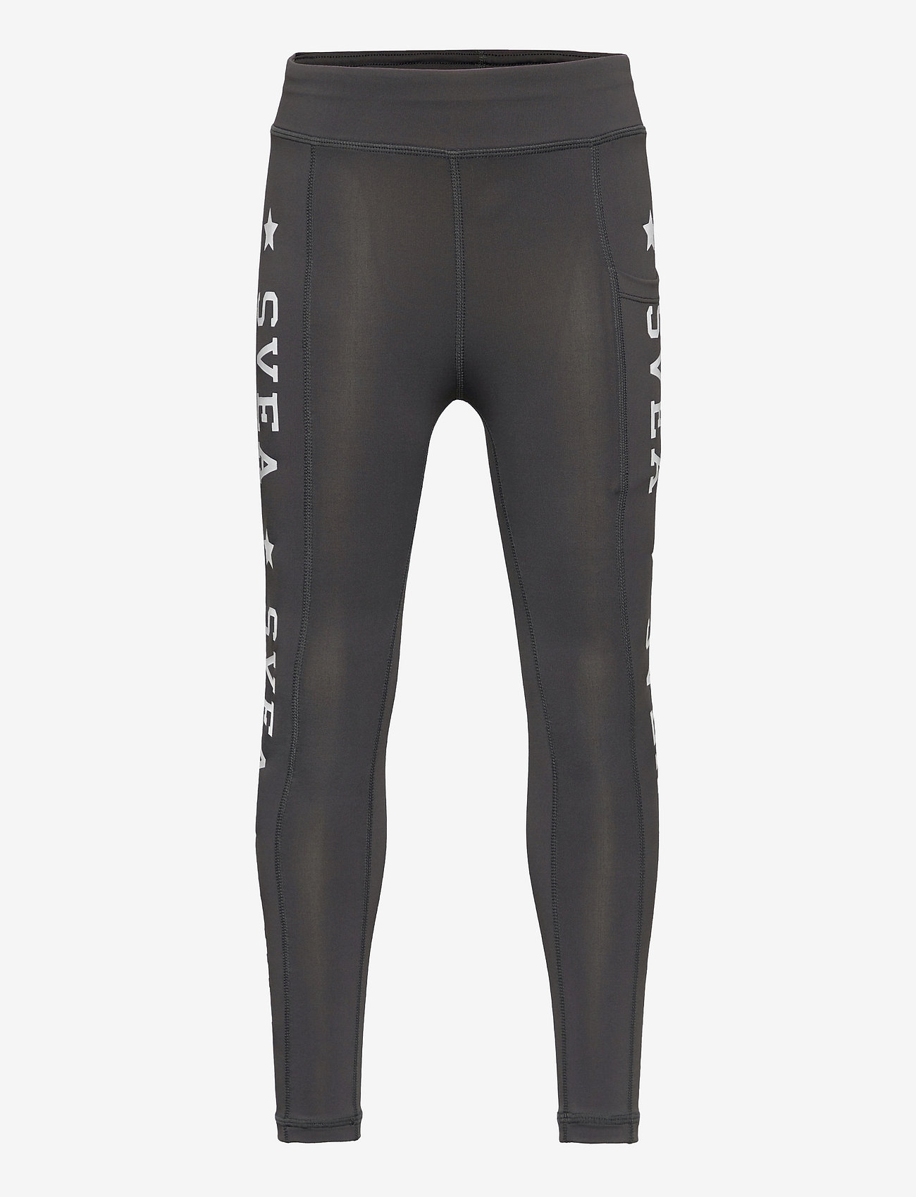 Svea - K. Sporty Star Tights - grey - 0