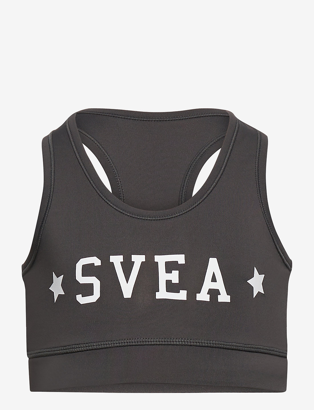 Svea - K. Sporty Star Top - topper - grey - 1