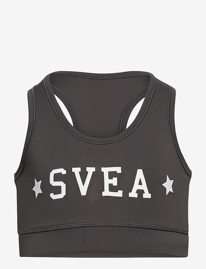 Svea - K. Sporty Star Top - toppar - grey - 1