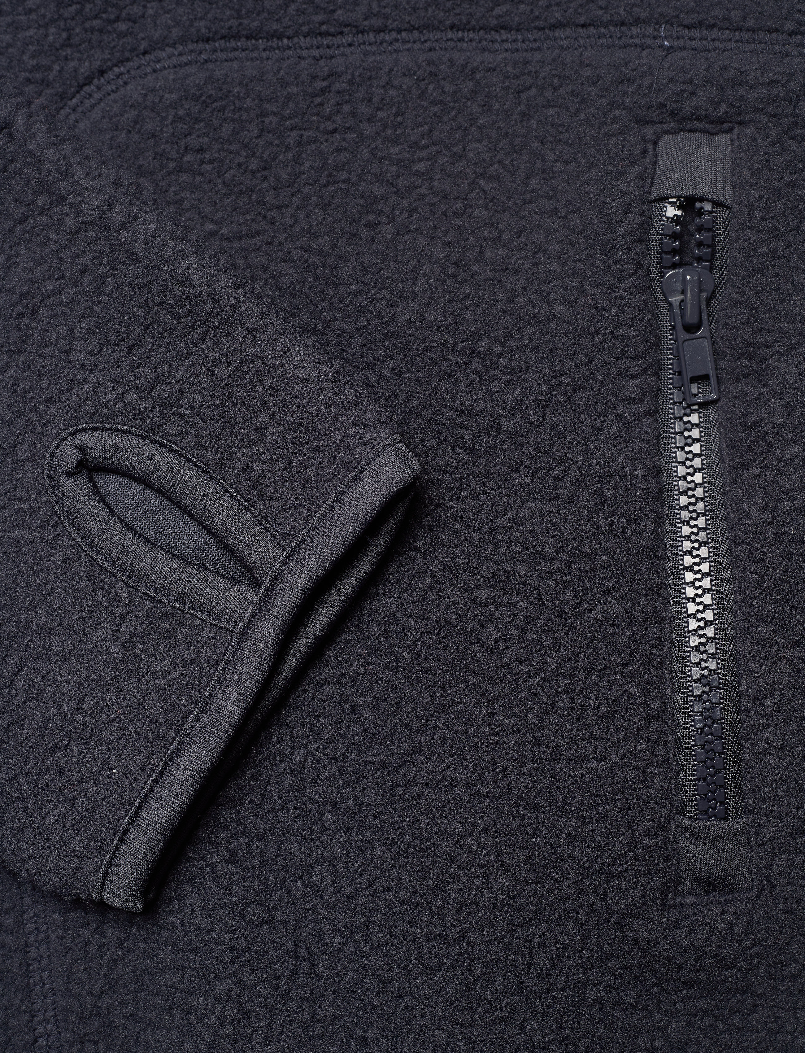 Svea - W. New Pile Hoodie - navy - 3