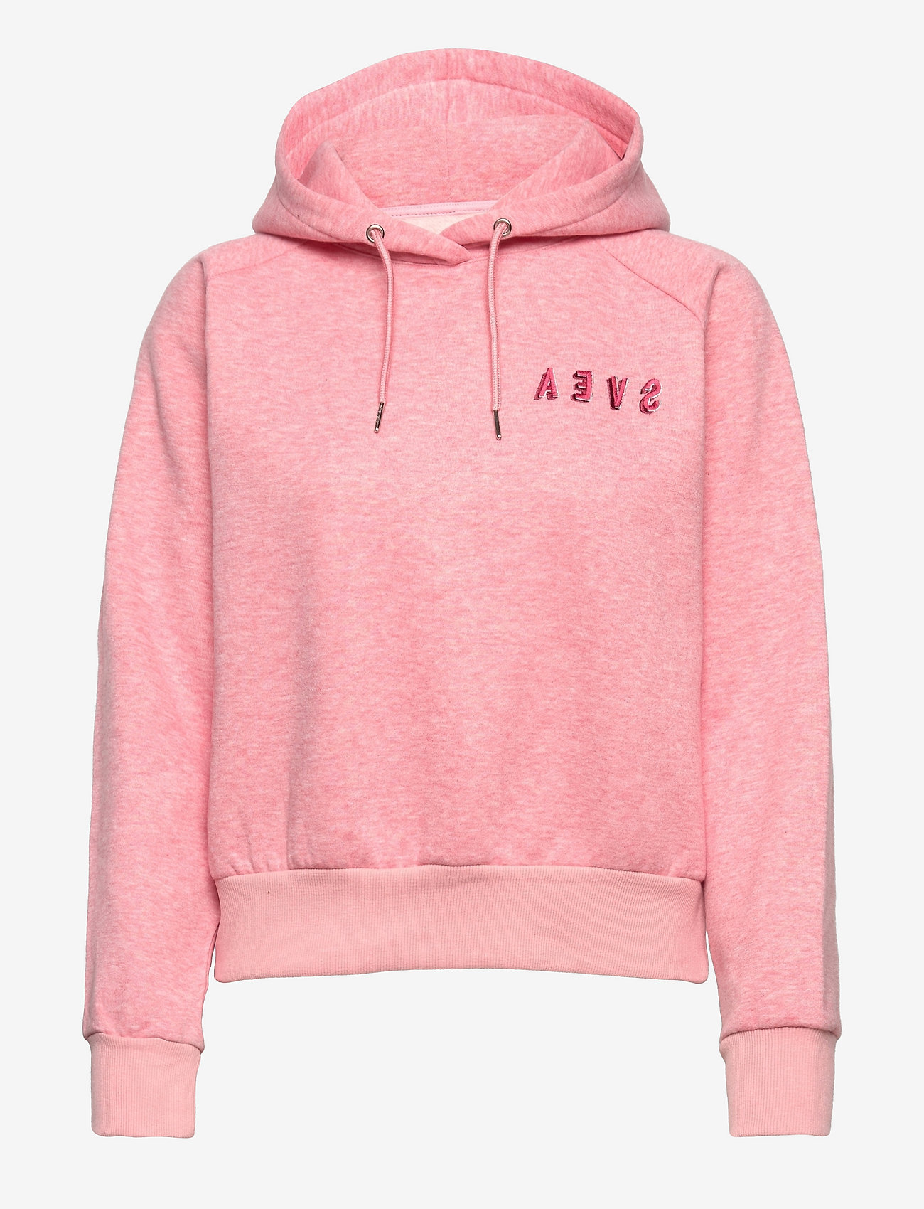 Svea - W. Bold Logo Hood - nude - 0