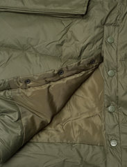 Svea - W. Balloon Sleeve Puffer Coat - winter jackets - dark army - 7