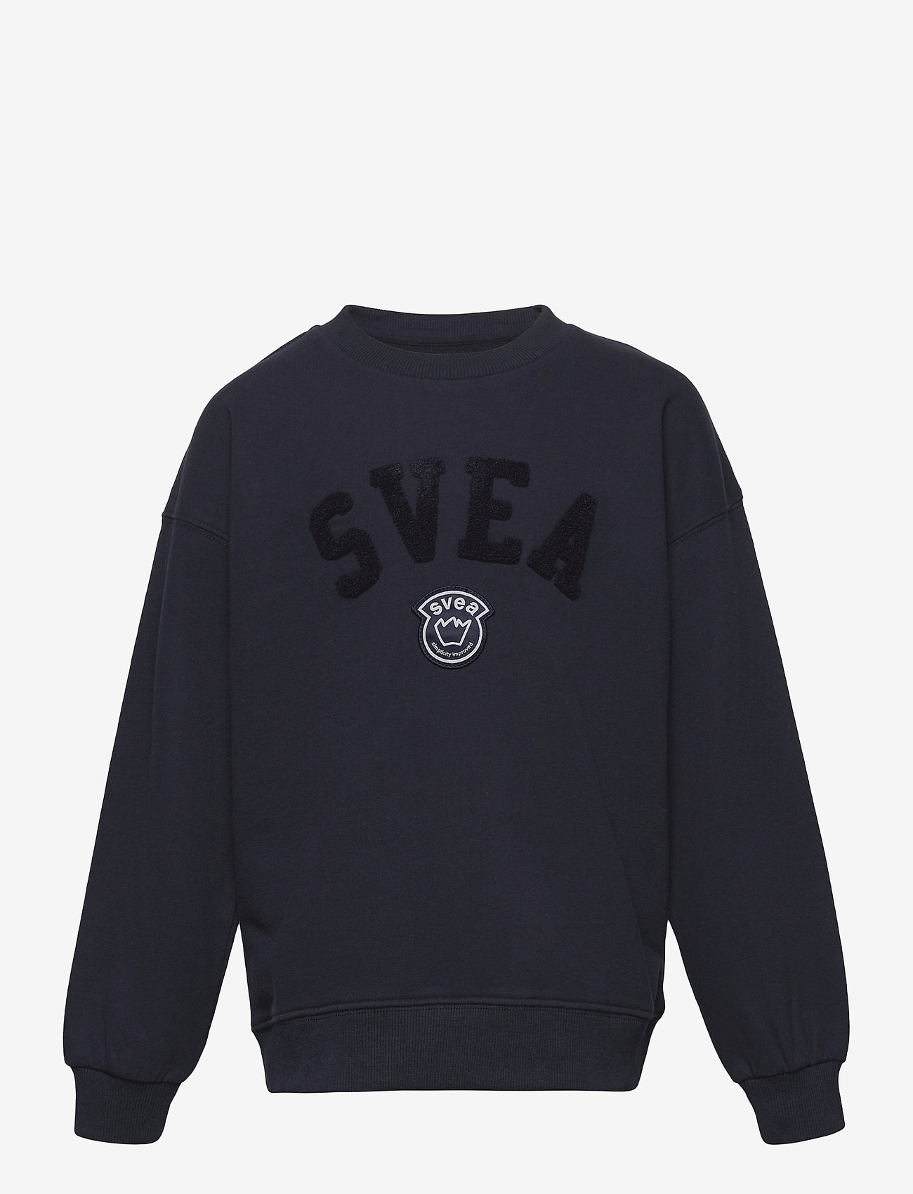 Svea - K. Logo Crew Sweat - navy/navy - 0