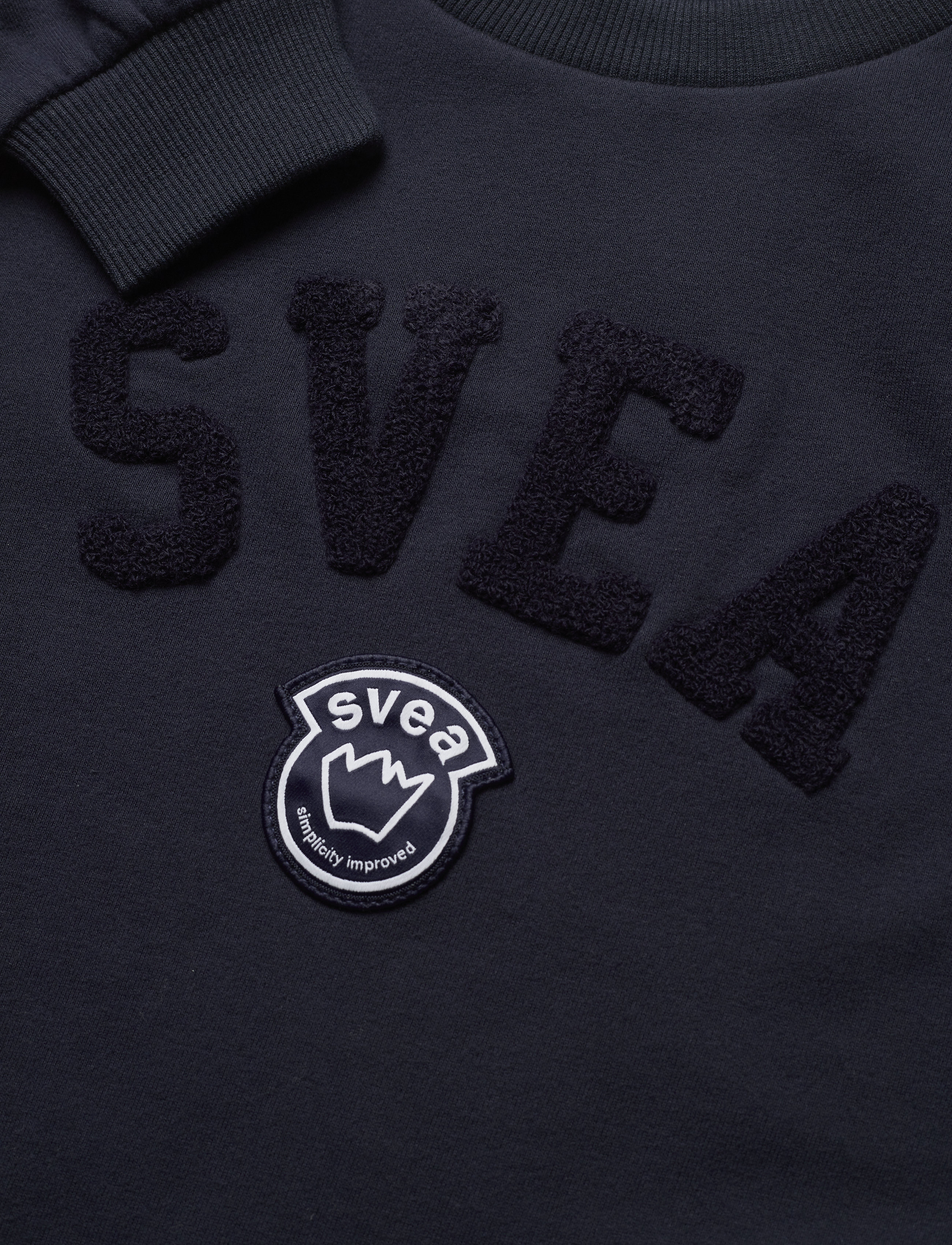 Svea - K. Logo Crew Sweat - navy/navy - 2