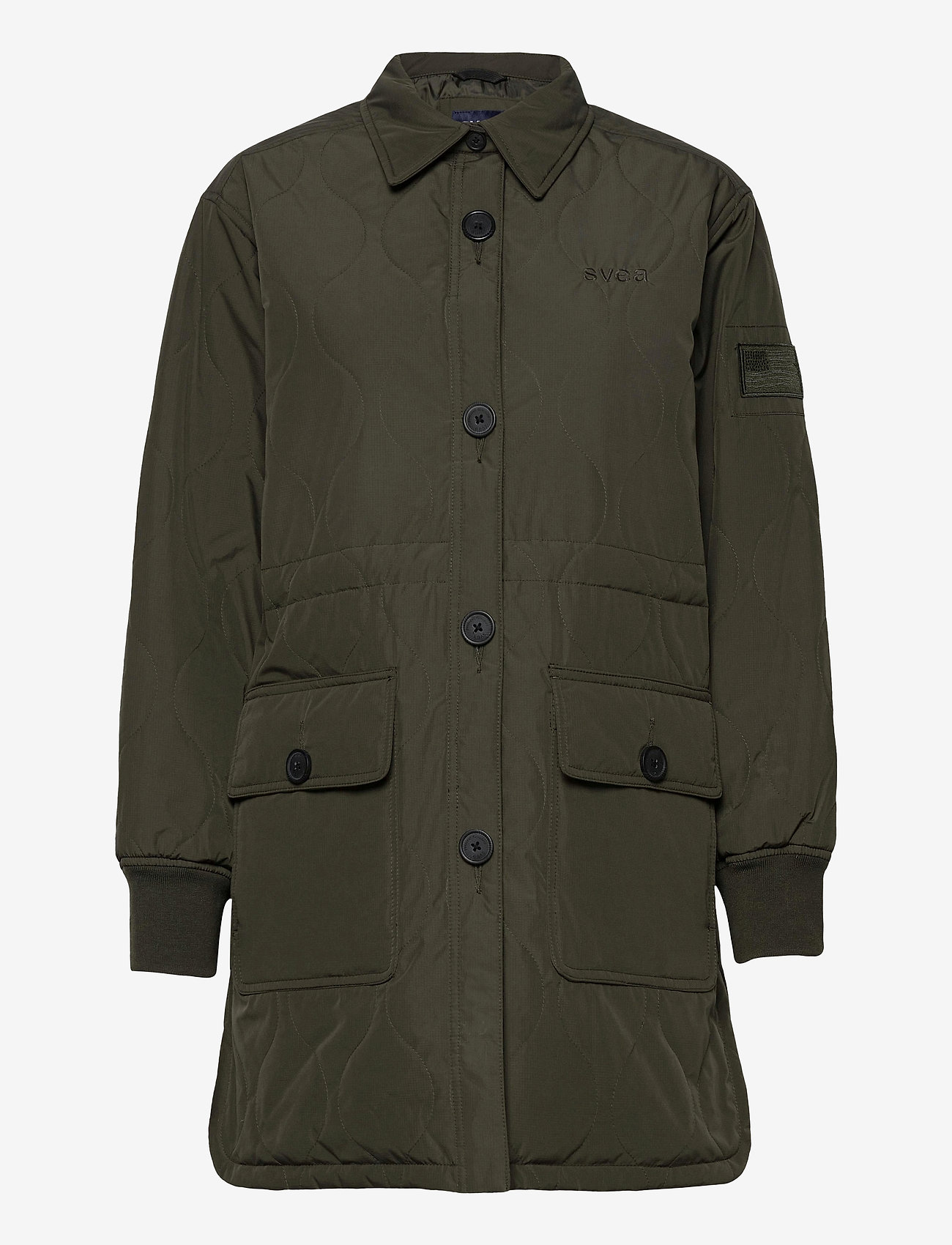 Svea - W. Queens Shirt Jacket - dark army - 0