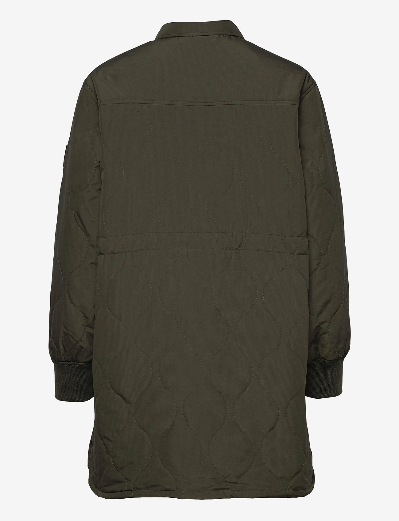Svea - W. Queens Shirt Jacket - spring jackets - dark army - 1