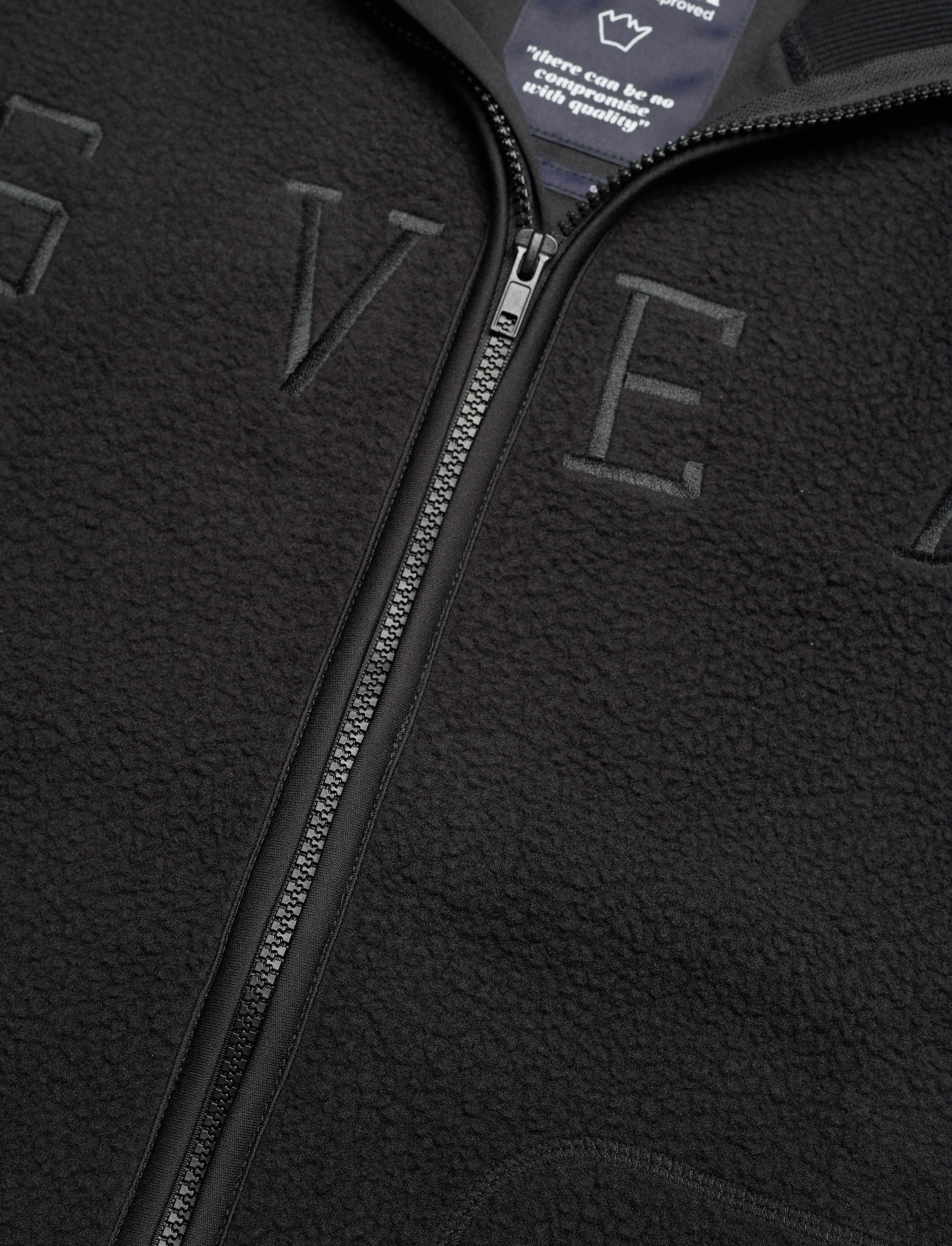 Svea - W. Pile Turtle Zip Sweat - black - 2