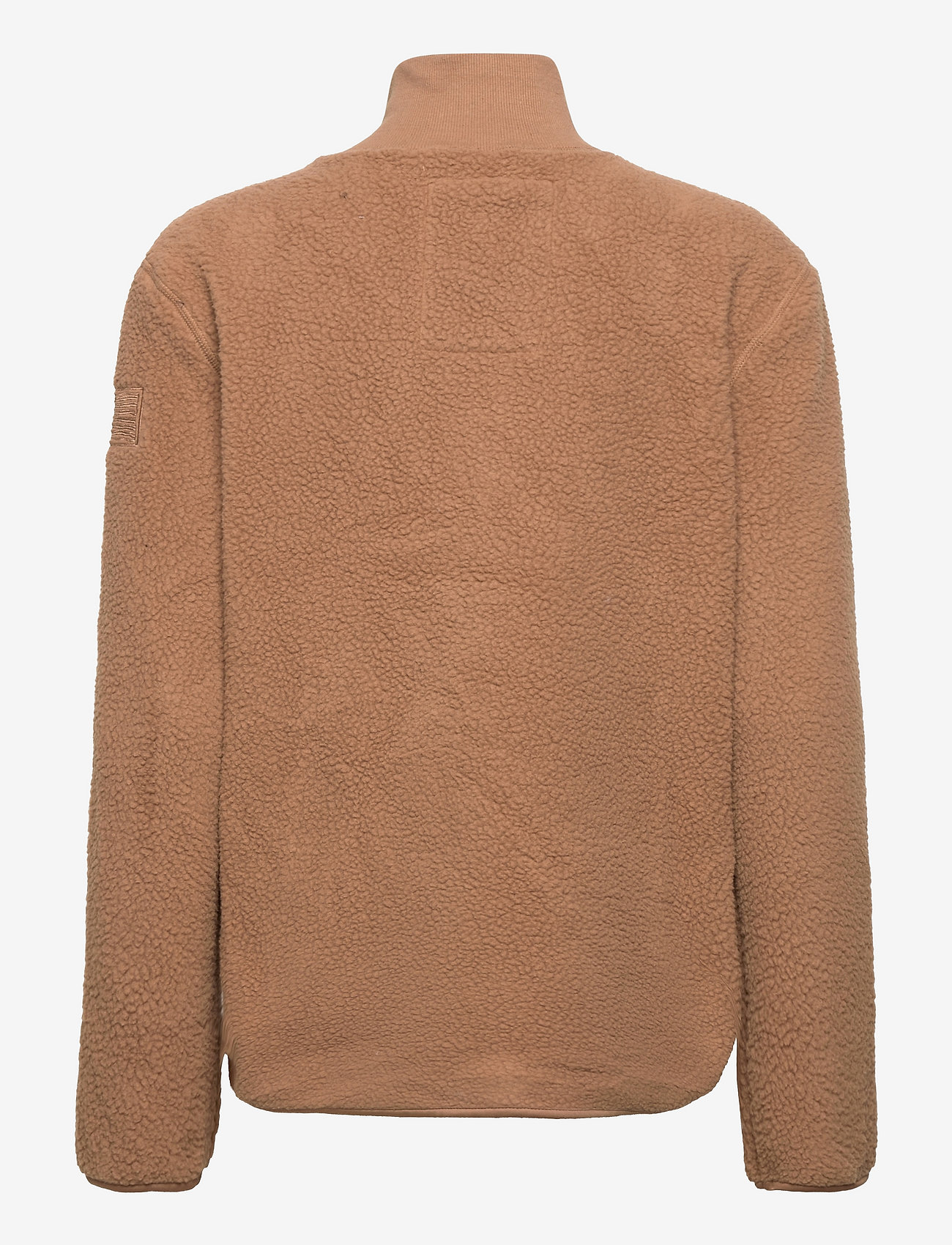 Svea - W. Pile Turtle Zip Sweat - camel - 1