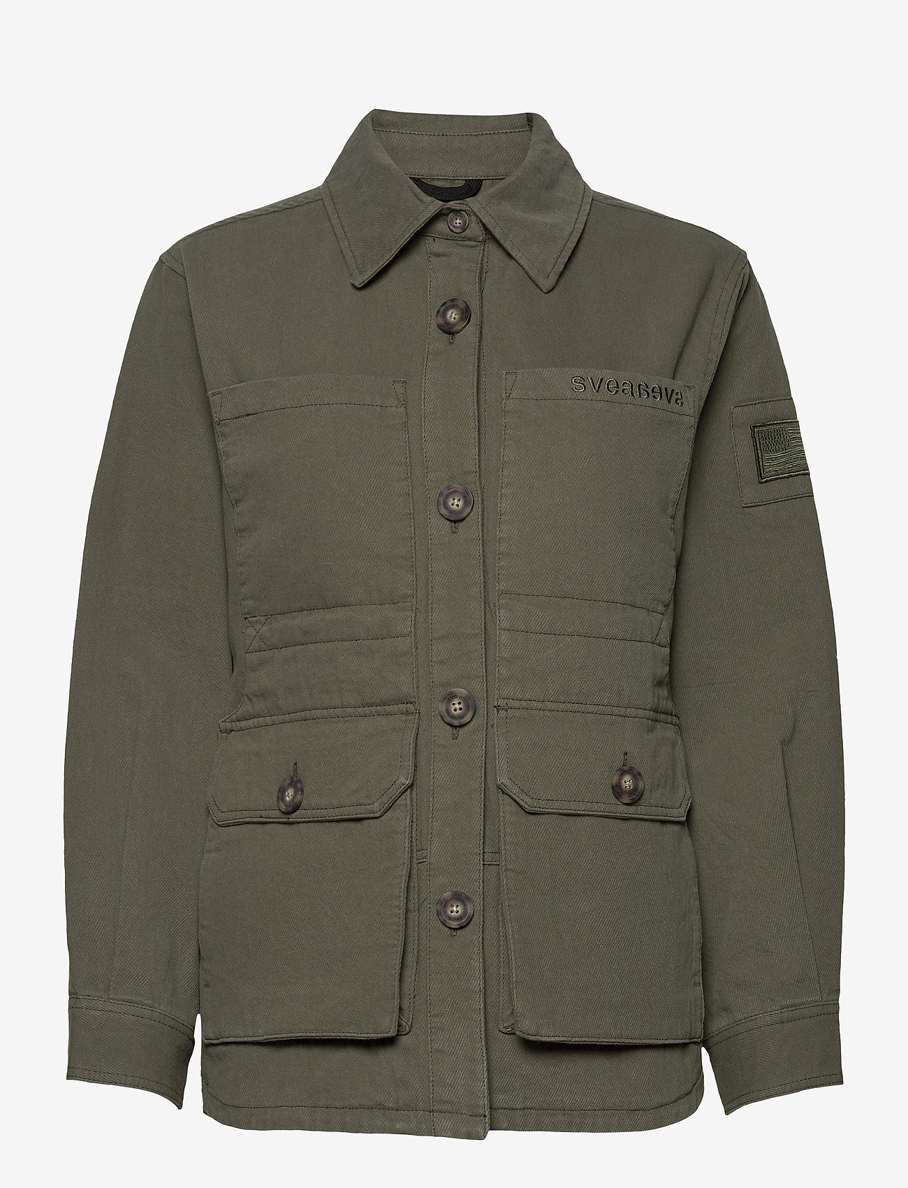 W. Utility Jacket - ARMY GREEN