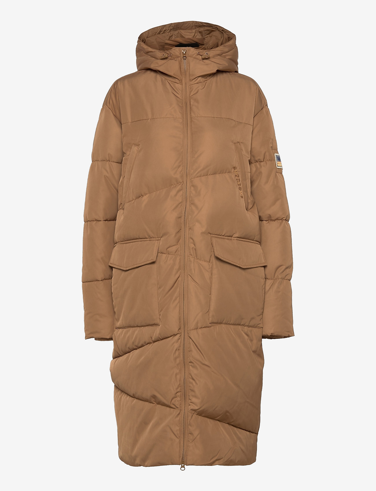 Svea - W. Patch Pocket Coat - camel - 0