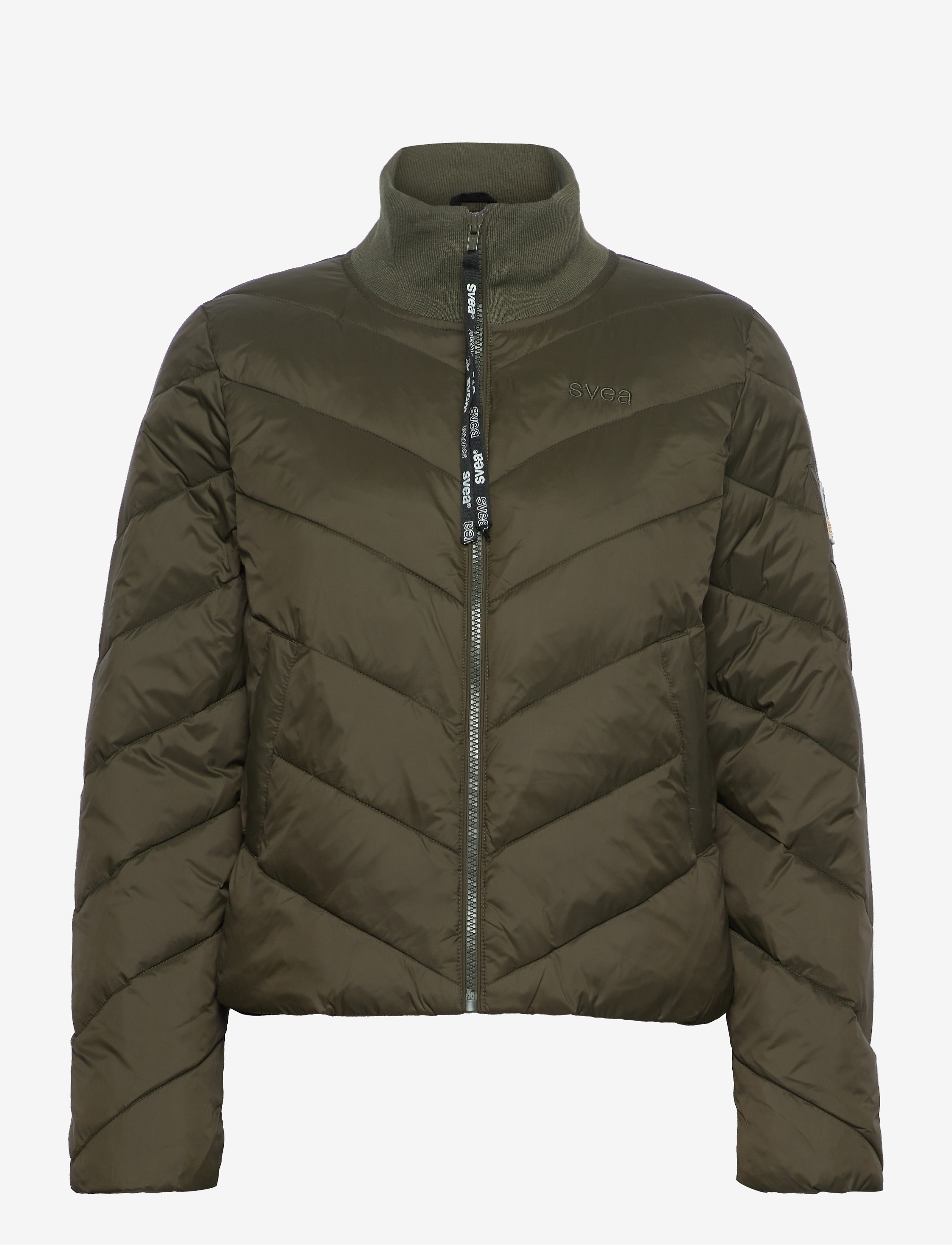 Svea W. Diamond Queens Jacket - Svea - DARK ARMY / green