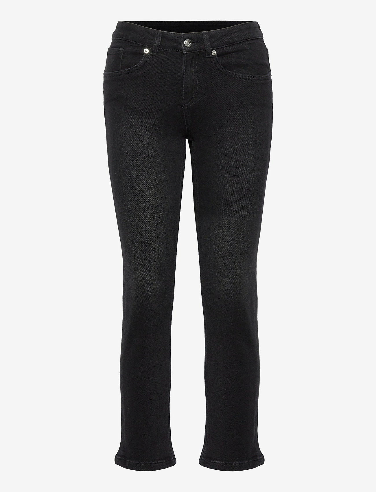 Svea - W. Perfect Straight Denim - raka jeans - black denim - 0