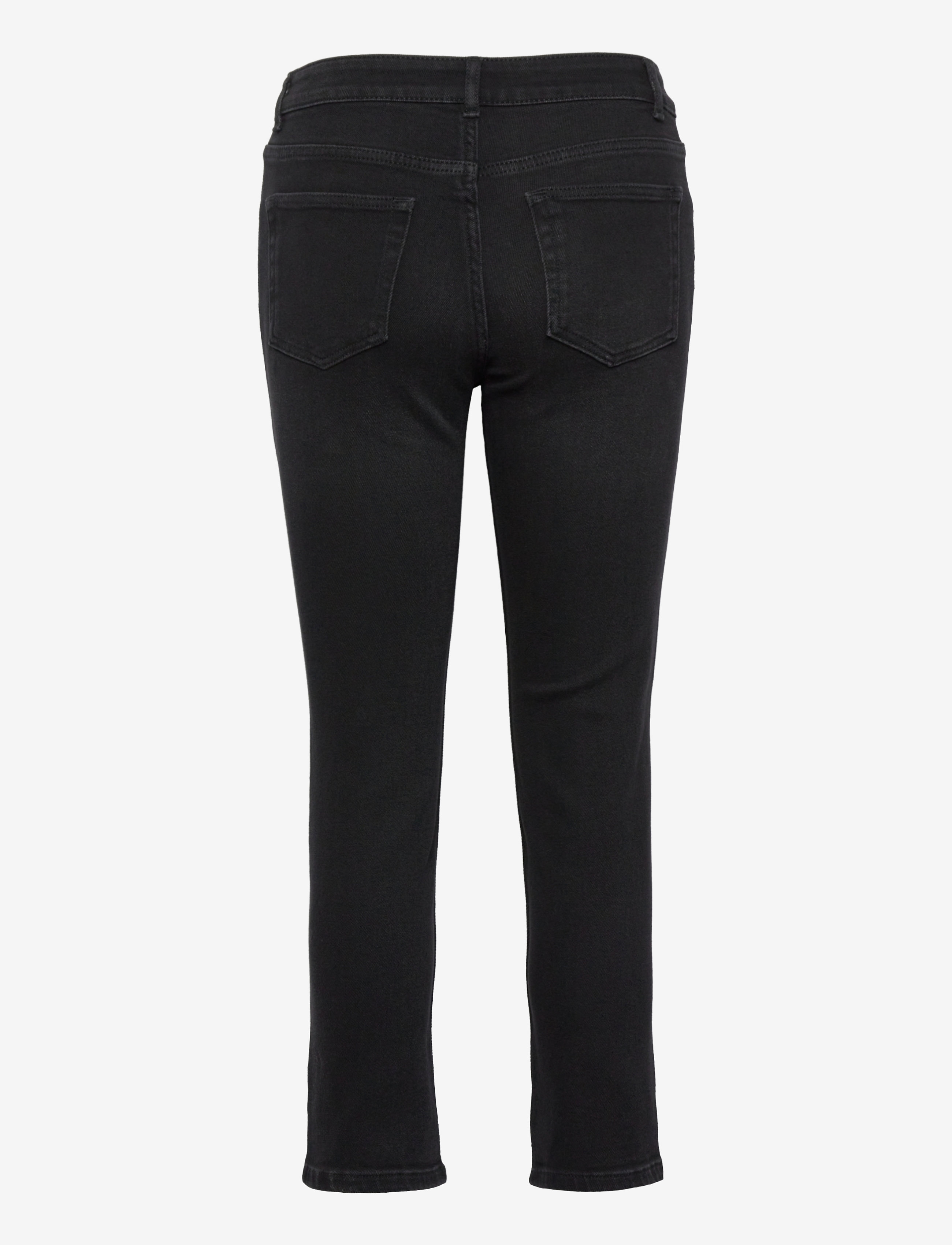 Svea - W. Perfect Straight Denim - straight jeans - black denim - 1