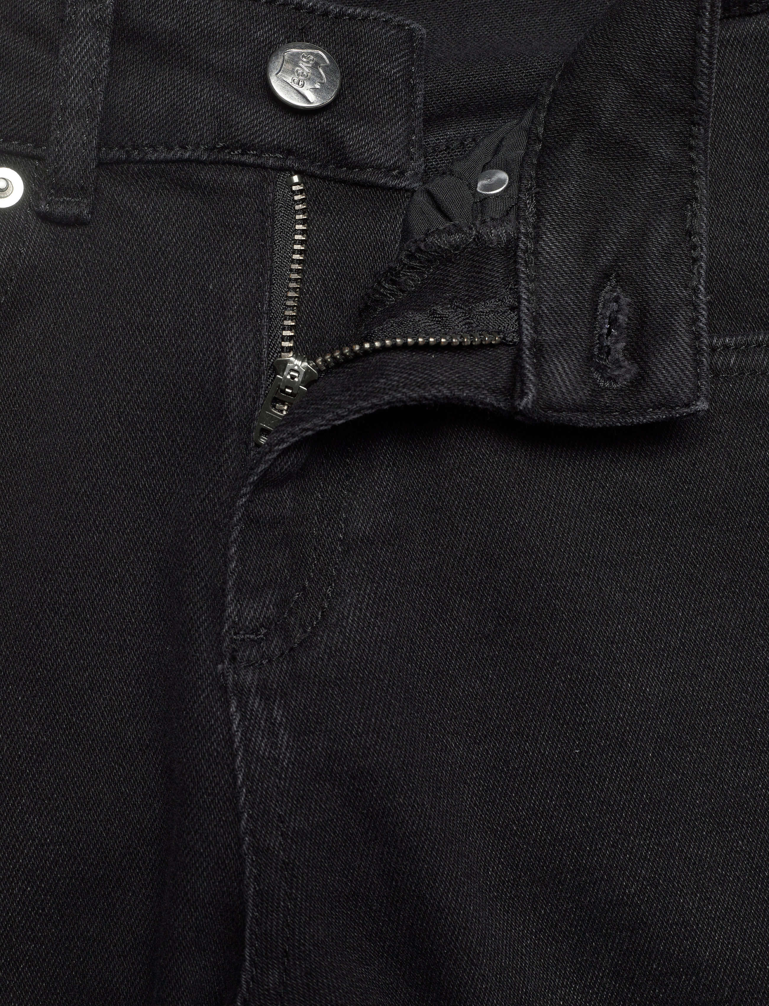 Svea - W. Perfect Straight Denim - straight jeans - black denim - 3