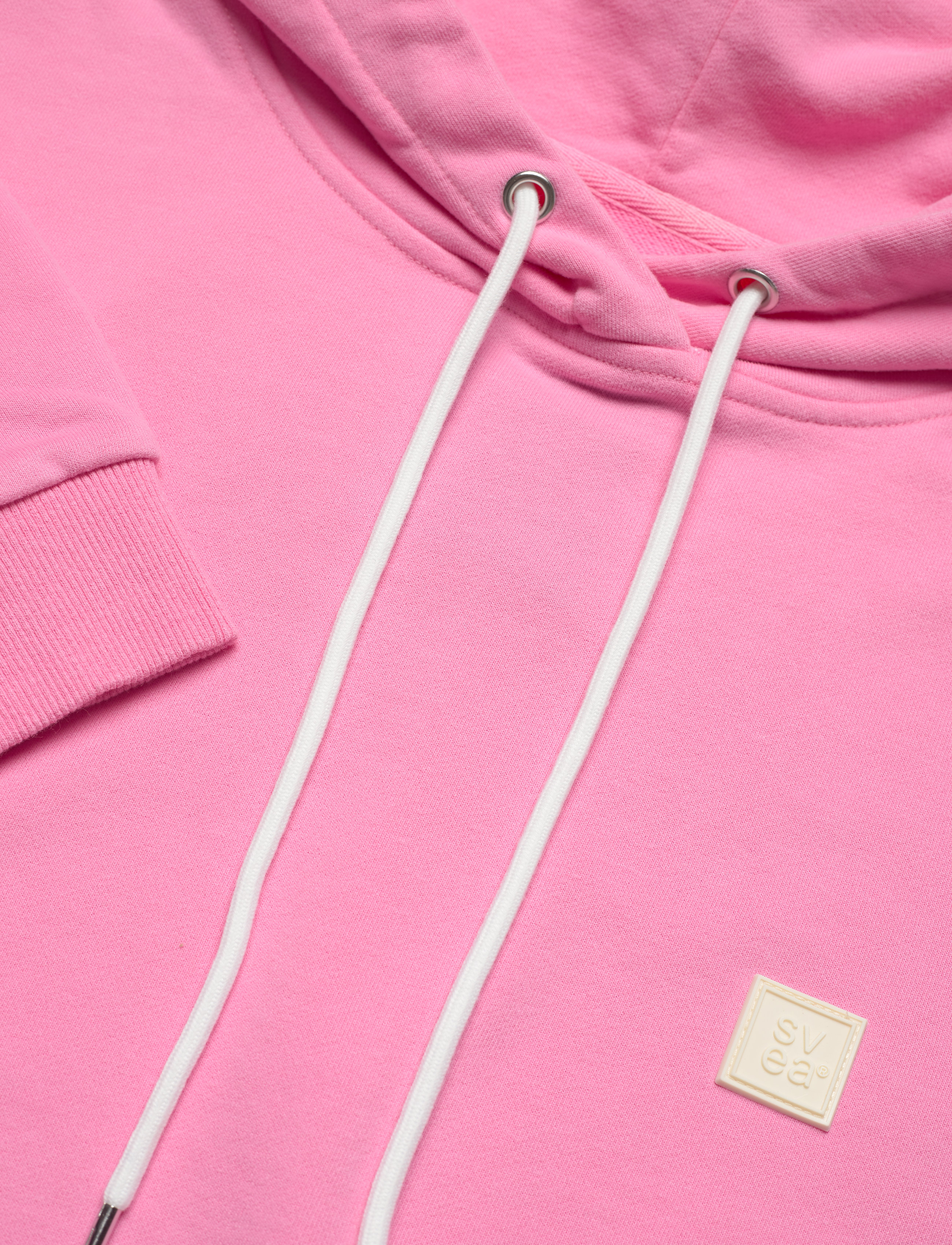 Svea - W. Toxic Hood Sweat - toxic pink - 2
