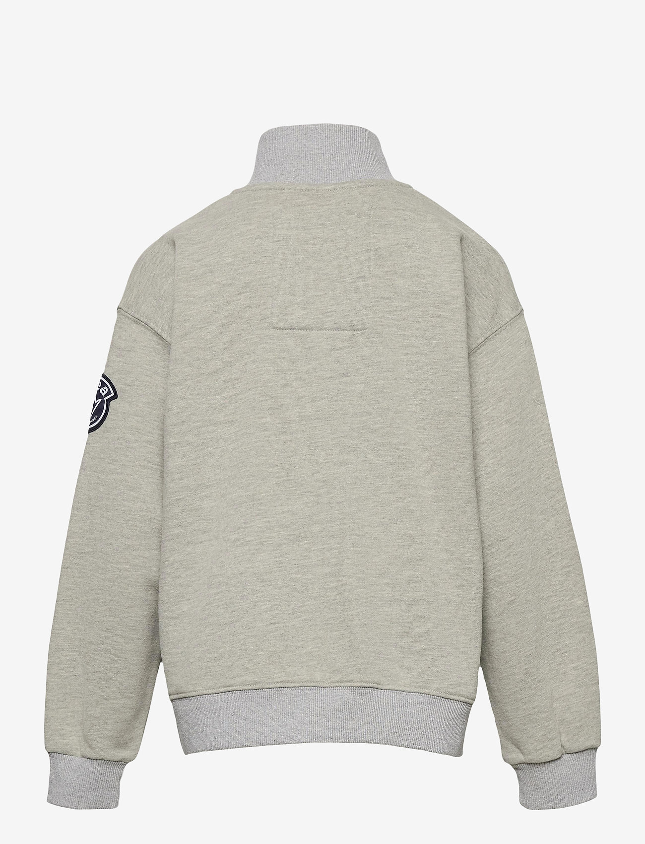 Svea - K. Half Zip Svea Sweat - grey melange - 1