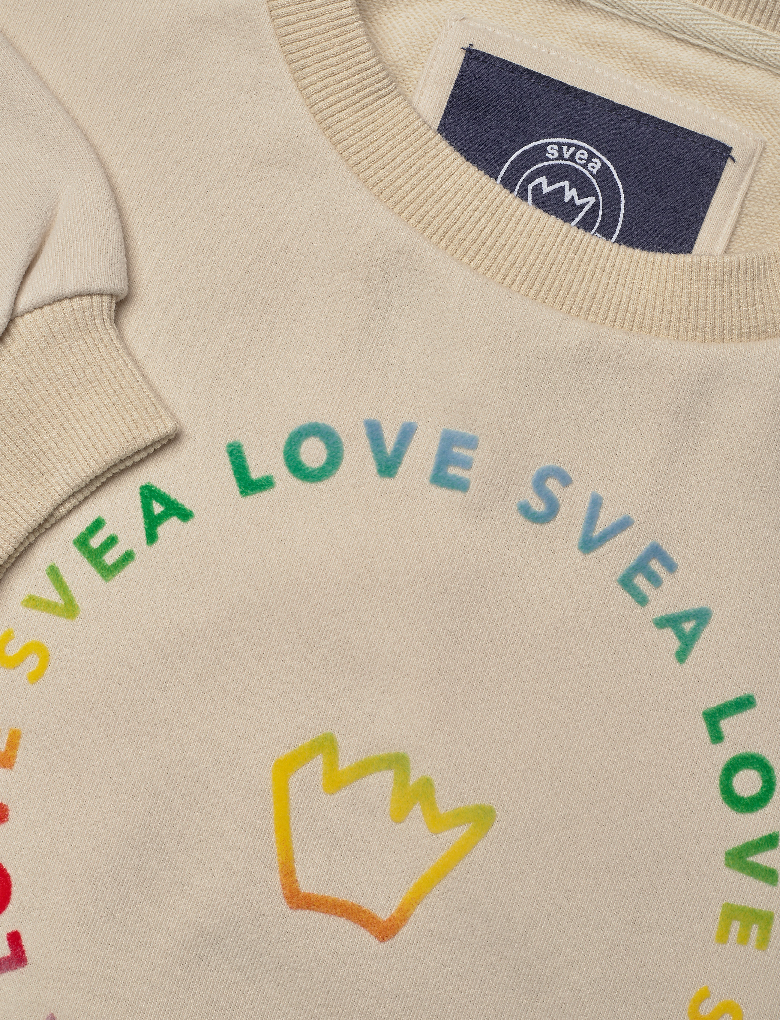 Svea - K. Love Circle Sweat - sand - 2