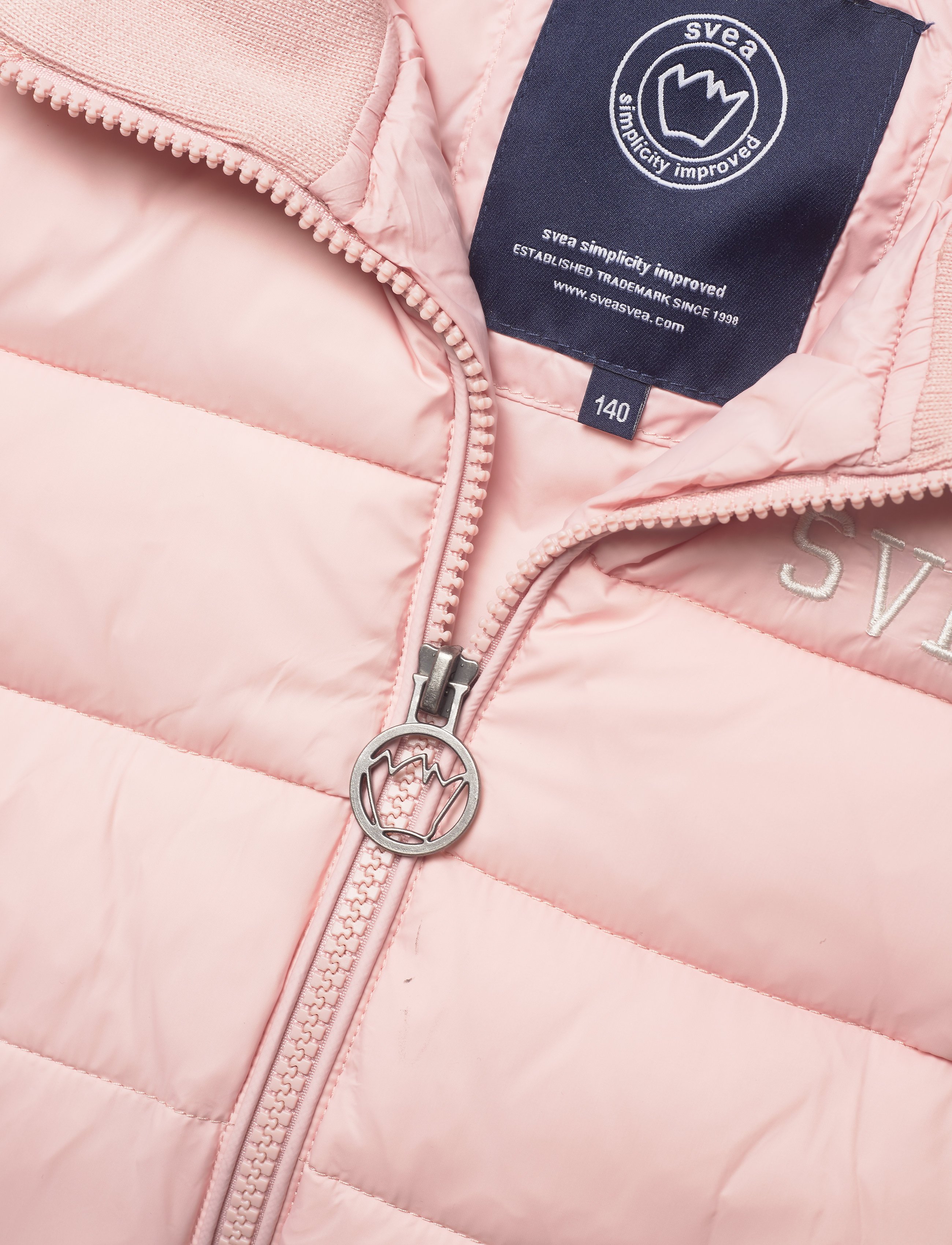 Svea - K. Short Light Weight Jacket - pink - 3
