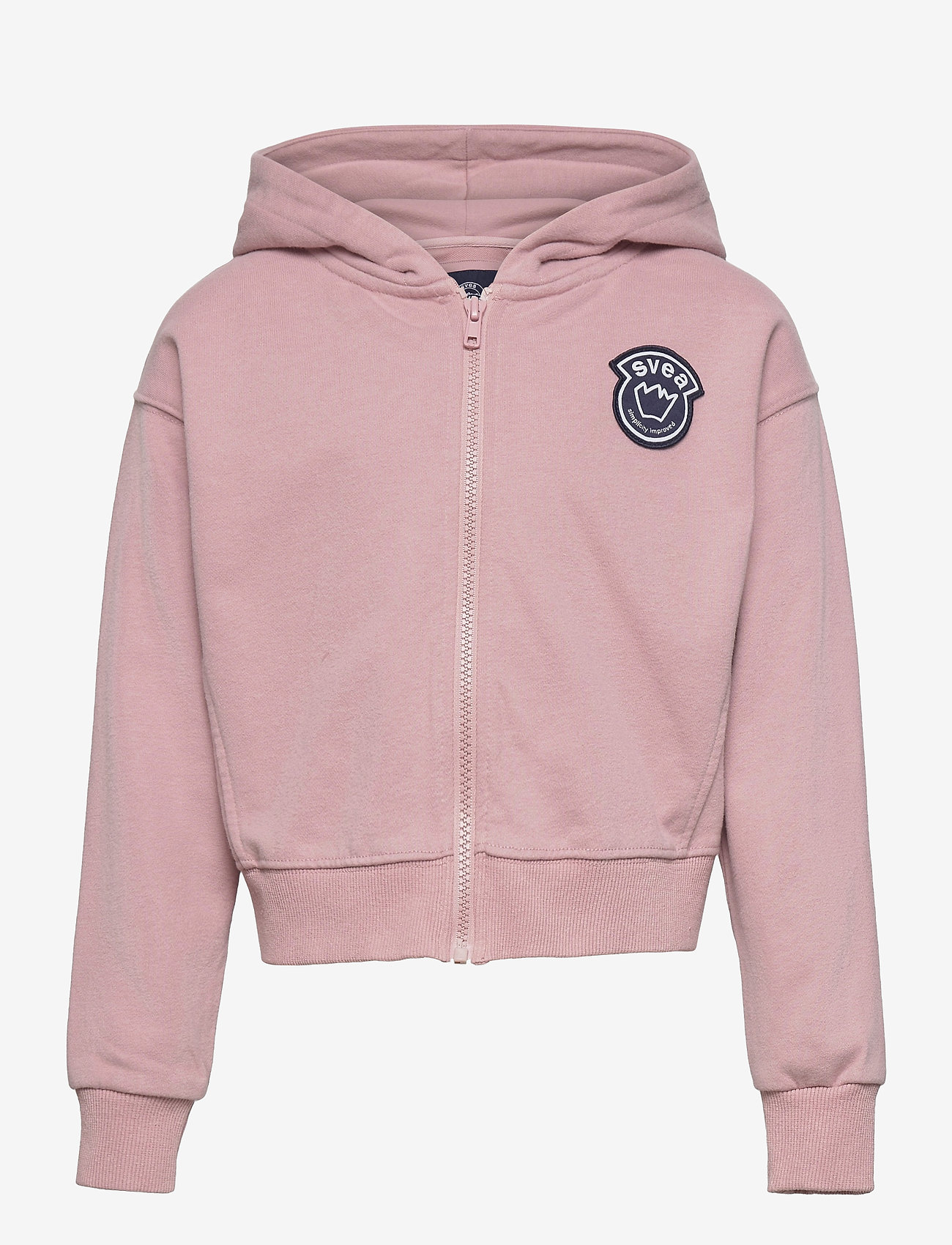 Svea - K. Malaga Zip Hood - berry - 0