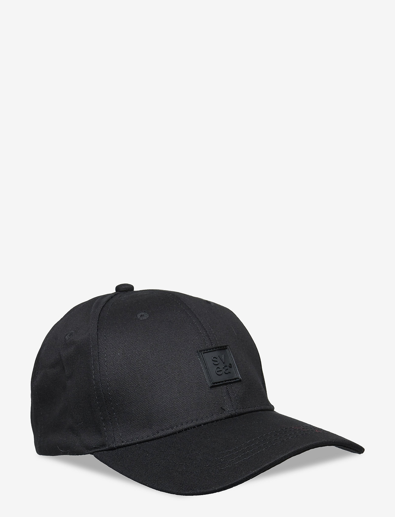 Svea Badge Cap - BLACK