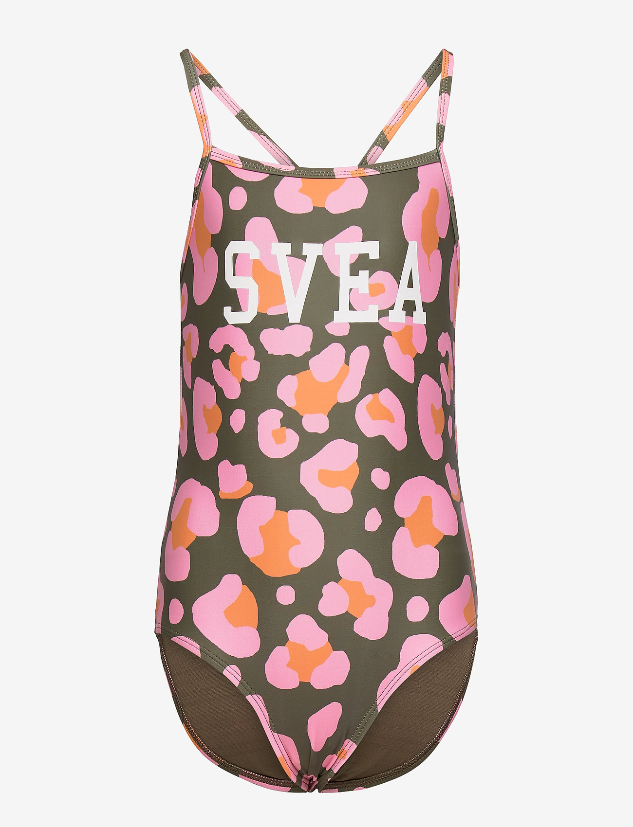 Svea - K. Flower Leo Swimsuit - green leo - 0