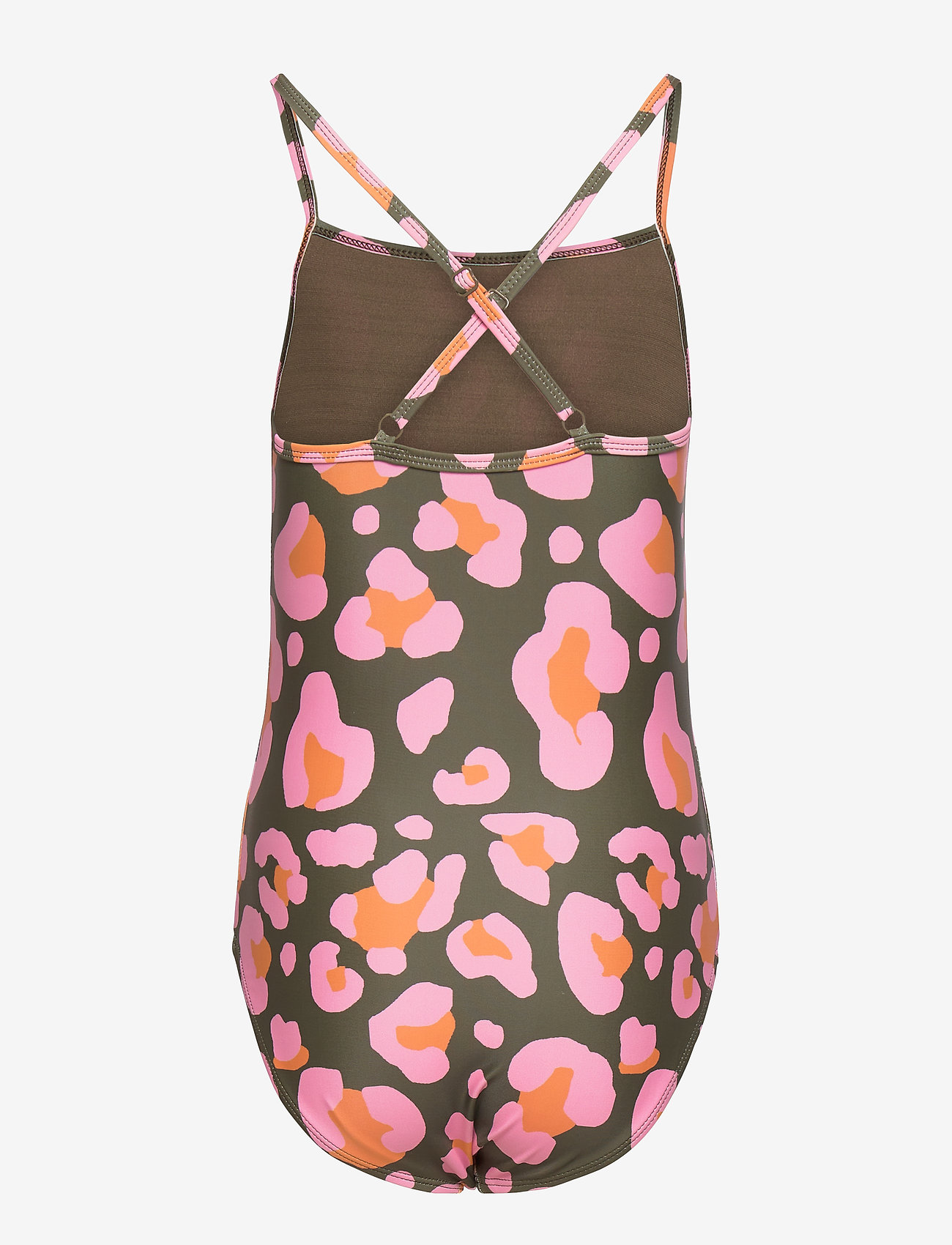 Svea - K. Flower Leo Swimsuit - green leo - 1