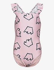 Svea - K. Frilly Swimsuit - gode sommertilbud - light pink - 0