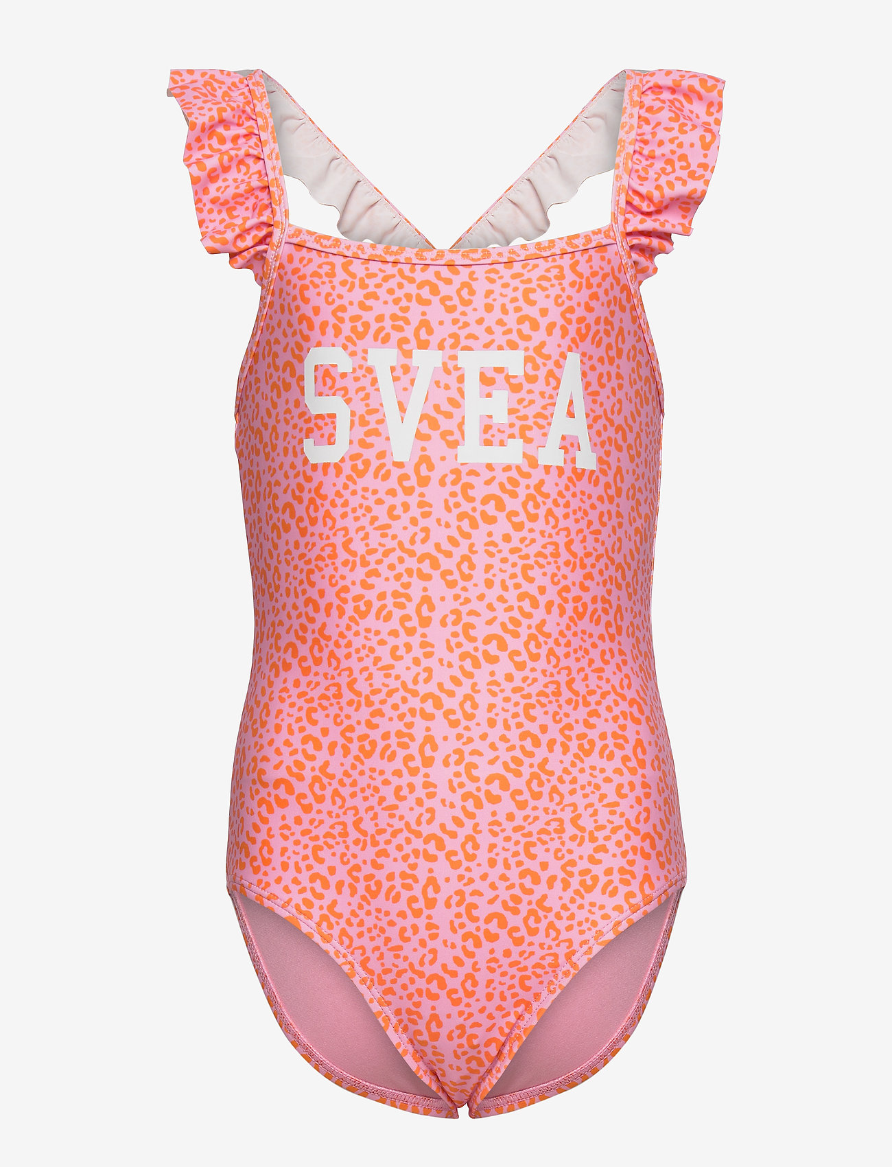K. Frilly Swimsuit - PINK