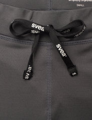 Svea - W. Logo Sport Shorts - treniruočių šortai - grey - 4