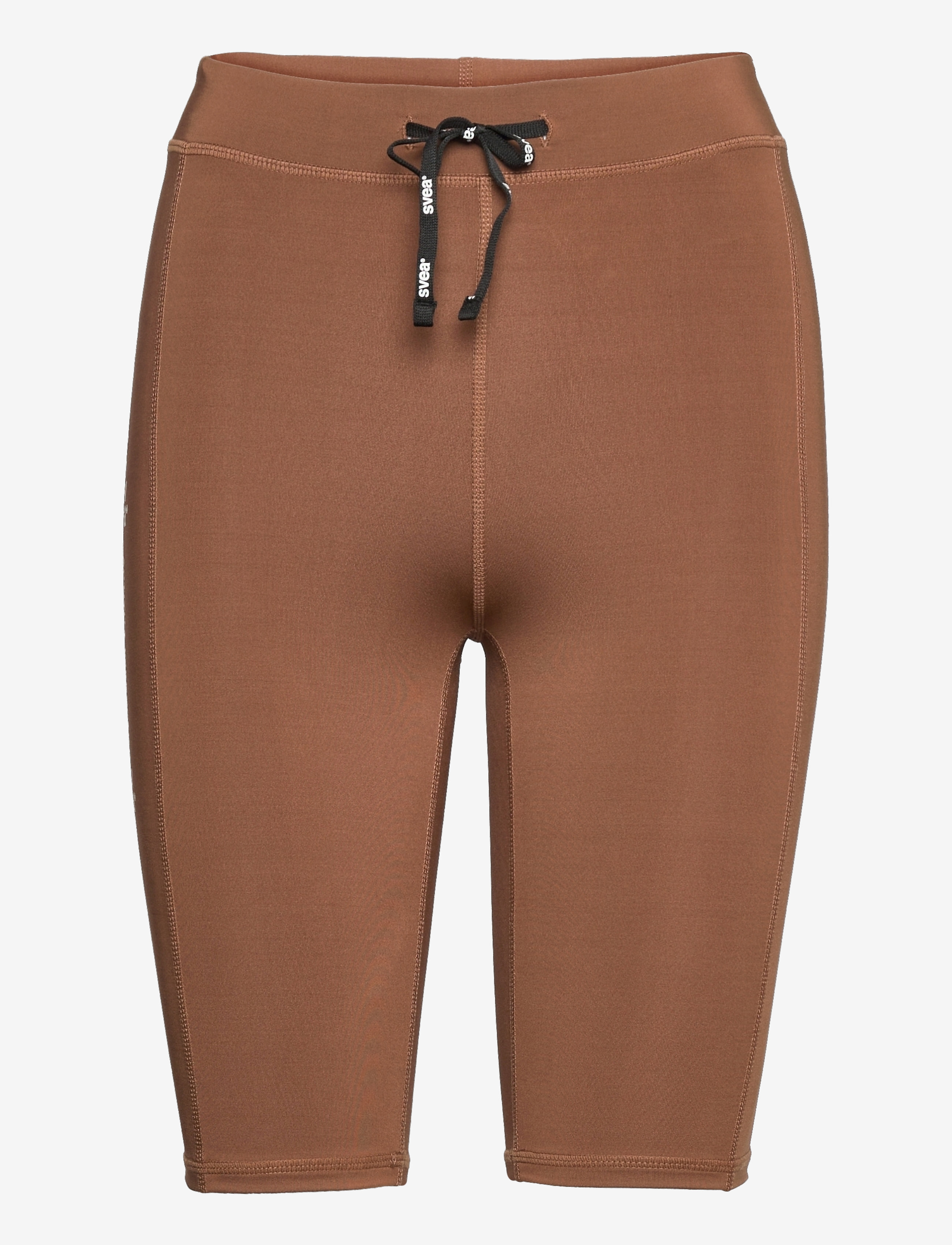 Svea - W. Logo Sport Shorts - light brown - 0