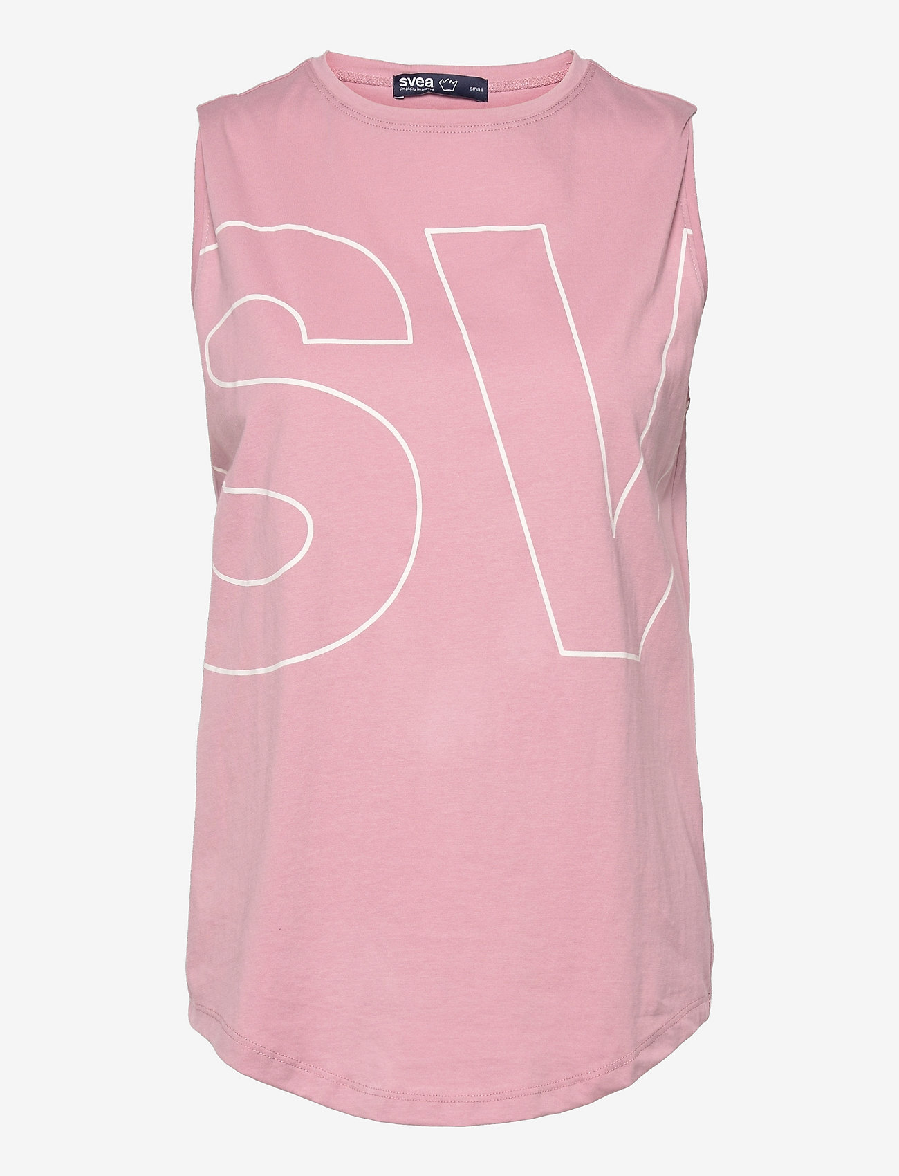 Svea - W. Big Logo Singlet - berry - 0