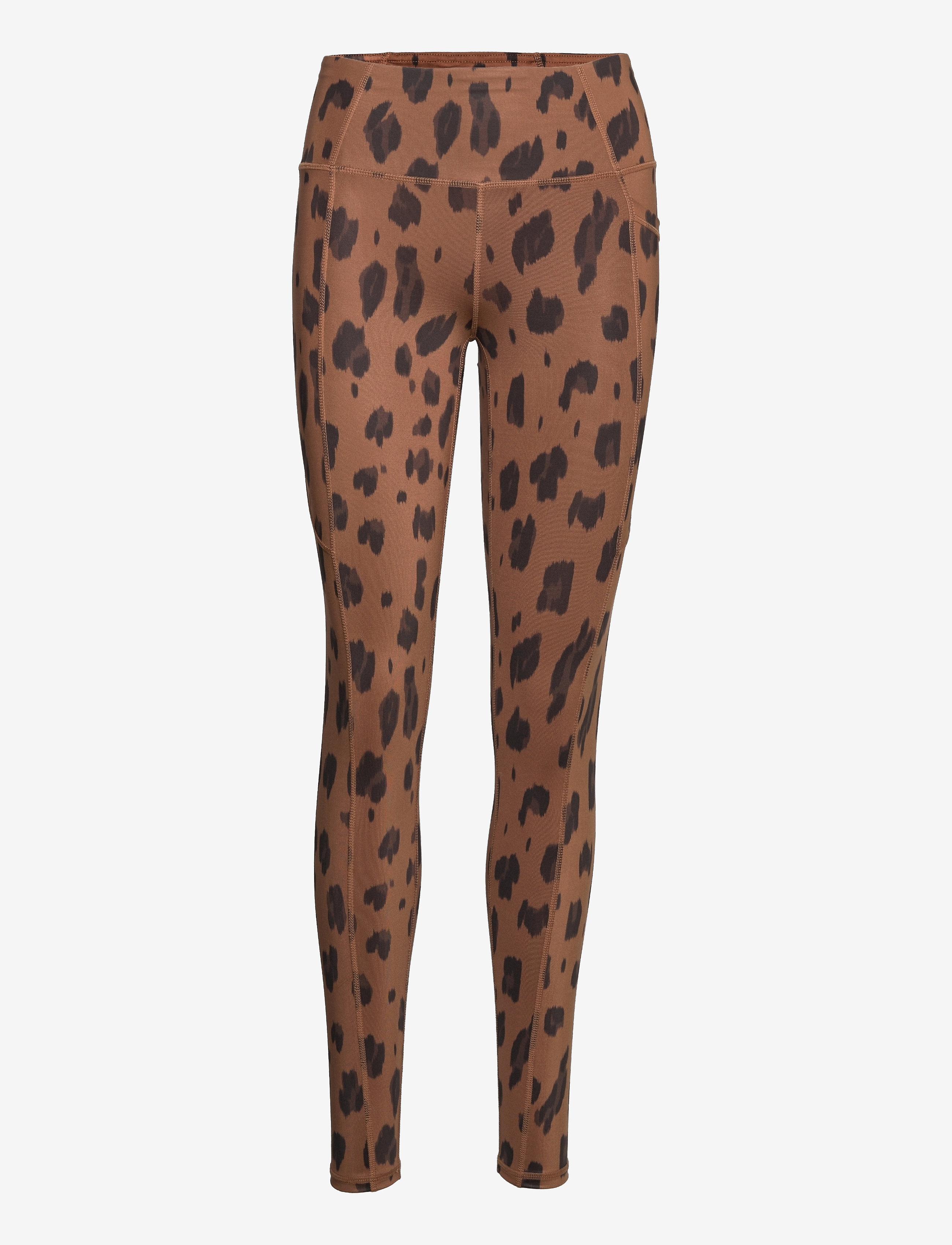 Svea W. Tonal Leo Tights - Svea - LIGHT BROWN / multi