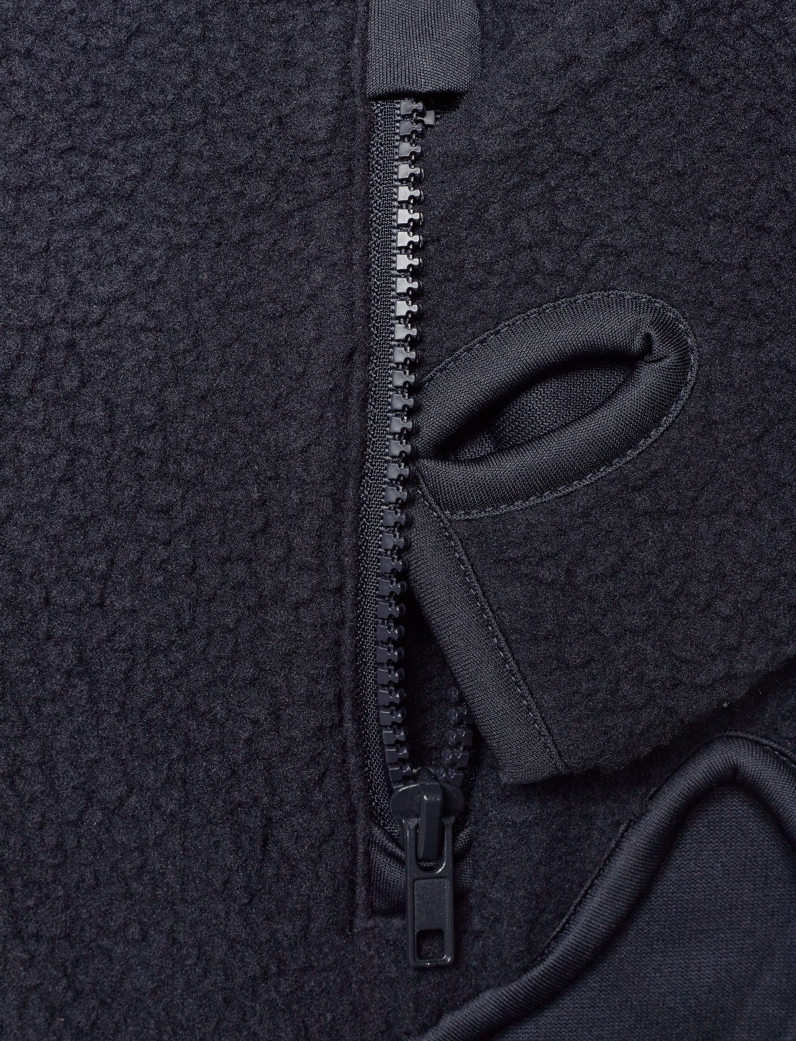 Svea - K. Pile Turtle Zip Sweat - navy - 3