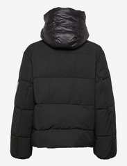 Svea - W. Hooded Puffer Jacket - vinterjackor - black - 1
