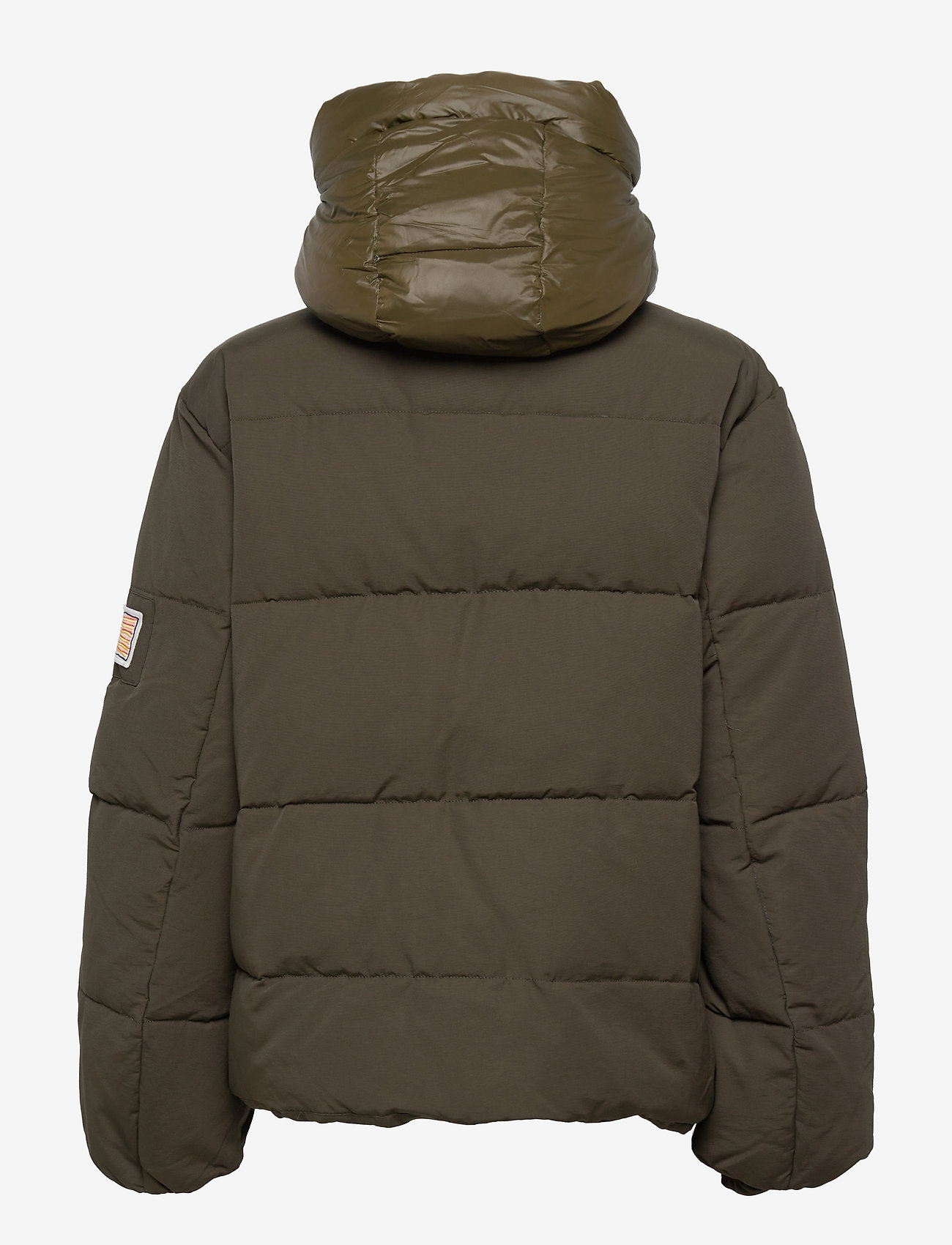 Svea - W. Hooded Puffer Jacket - Üleriided - dark army - 1