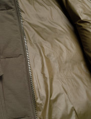 Svea - W. Hooded Puffer Jacket - winter jackets - dark army - 4