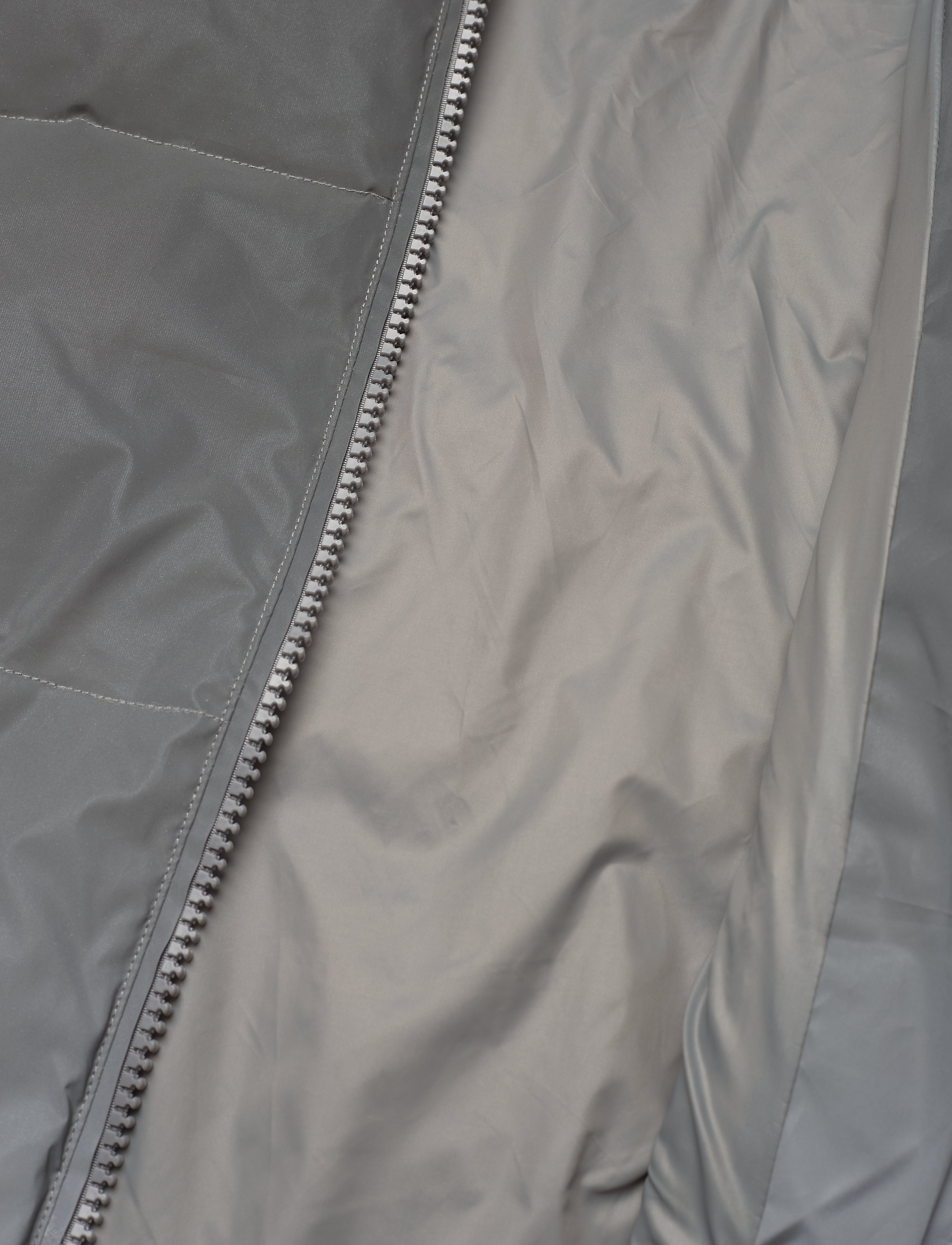 Svea - W. Hooded Reflective Puffer Jacket - silver - 4