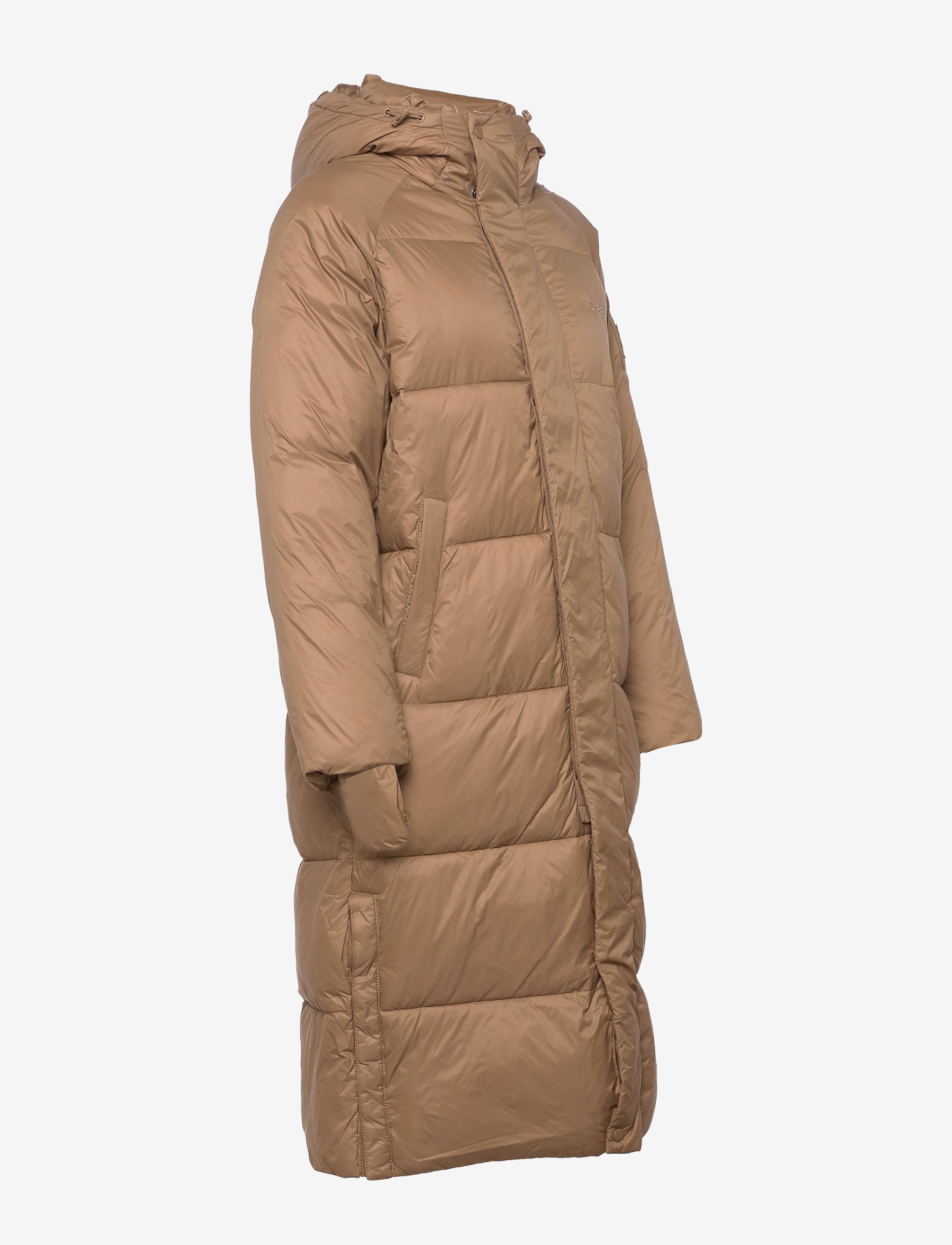 Svea - W. Loose Hood Coat - camel - 3