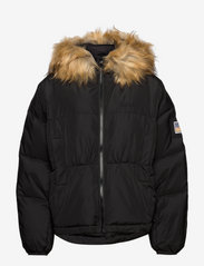 Svea - W. Short Penguin Sleeve Jacket - Žieminės striukės - black - 0